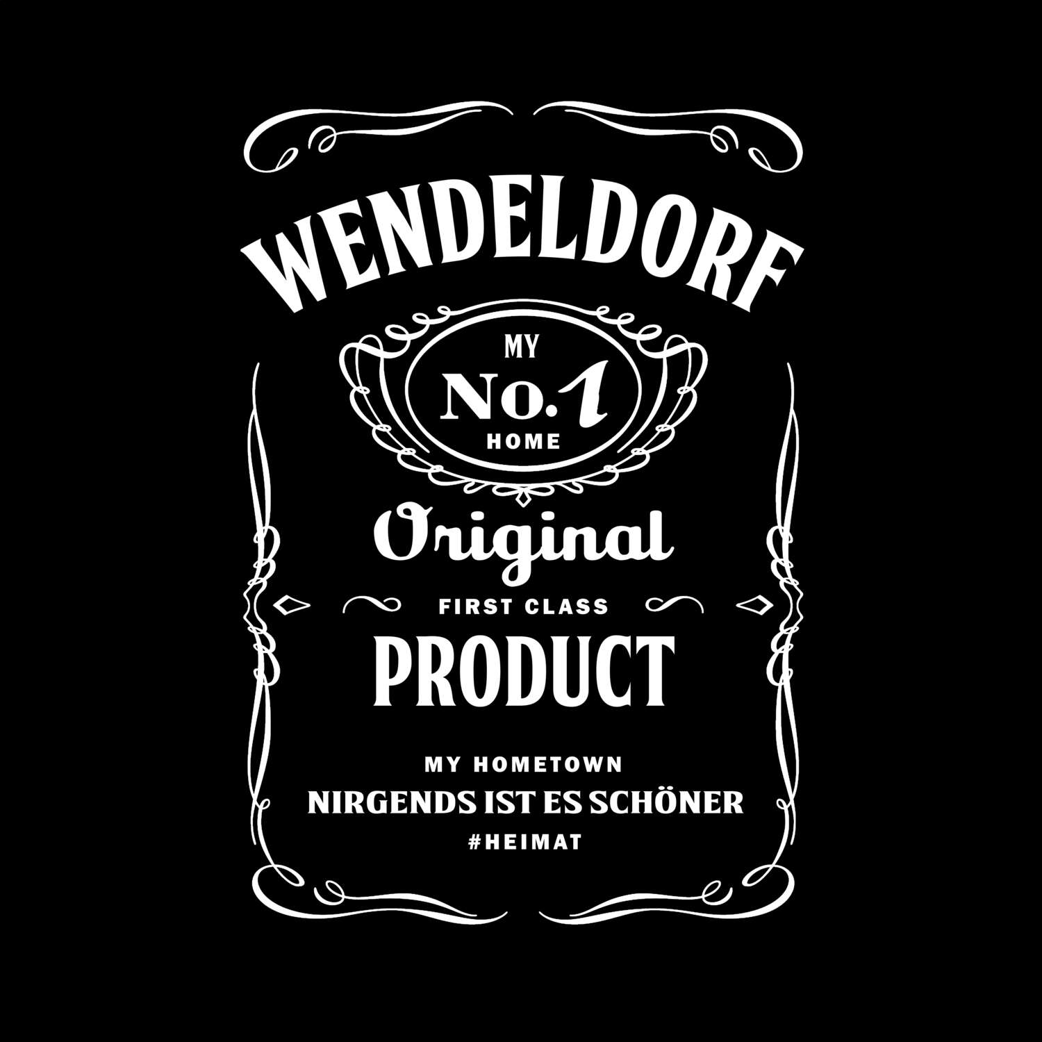 T-Shirt »Jackie« für den Ort »Wendeldorf«