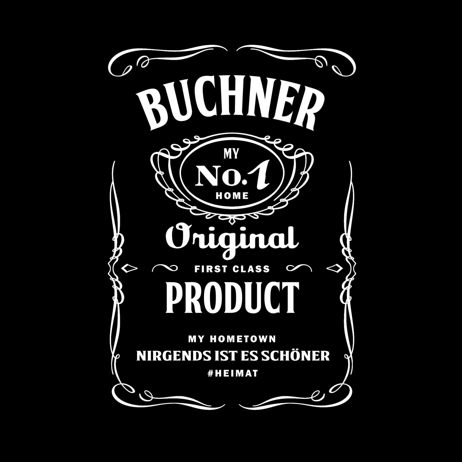 T-Shirt »Jackie« für den Ort »Buchner«