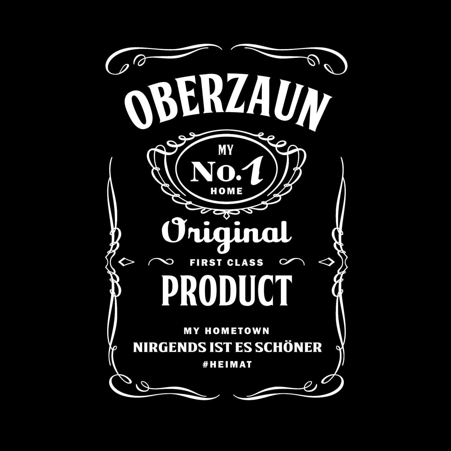 T-Shirt »Jackie« für den Ort »Oberzaun«