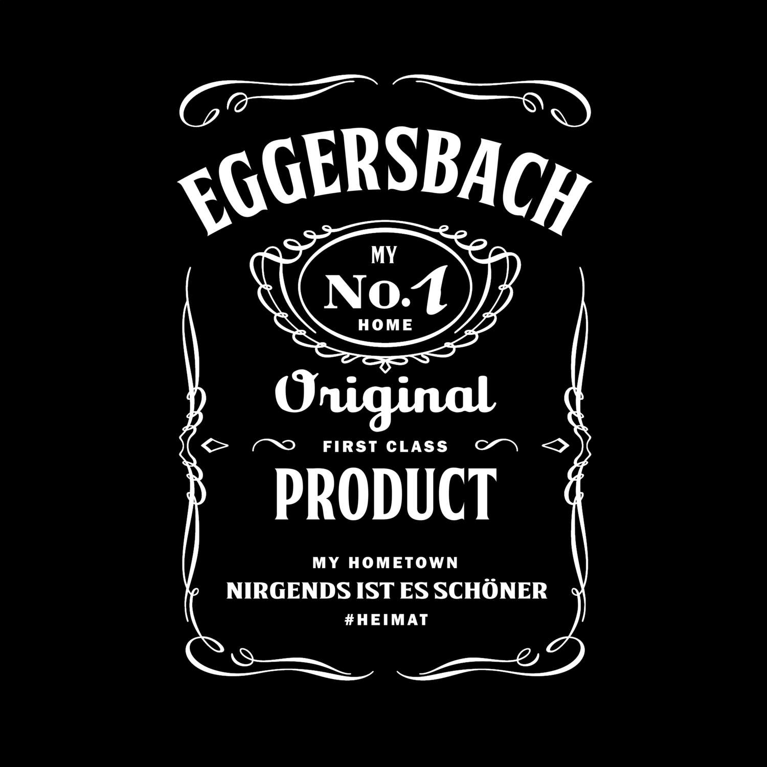 T-Shirt »Jackie« für den Ort »Eggersbach«