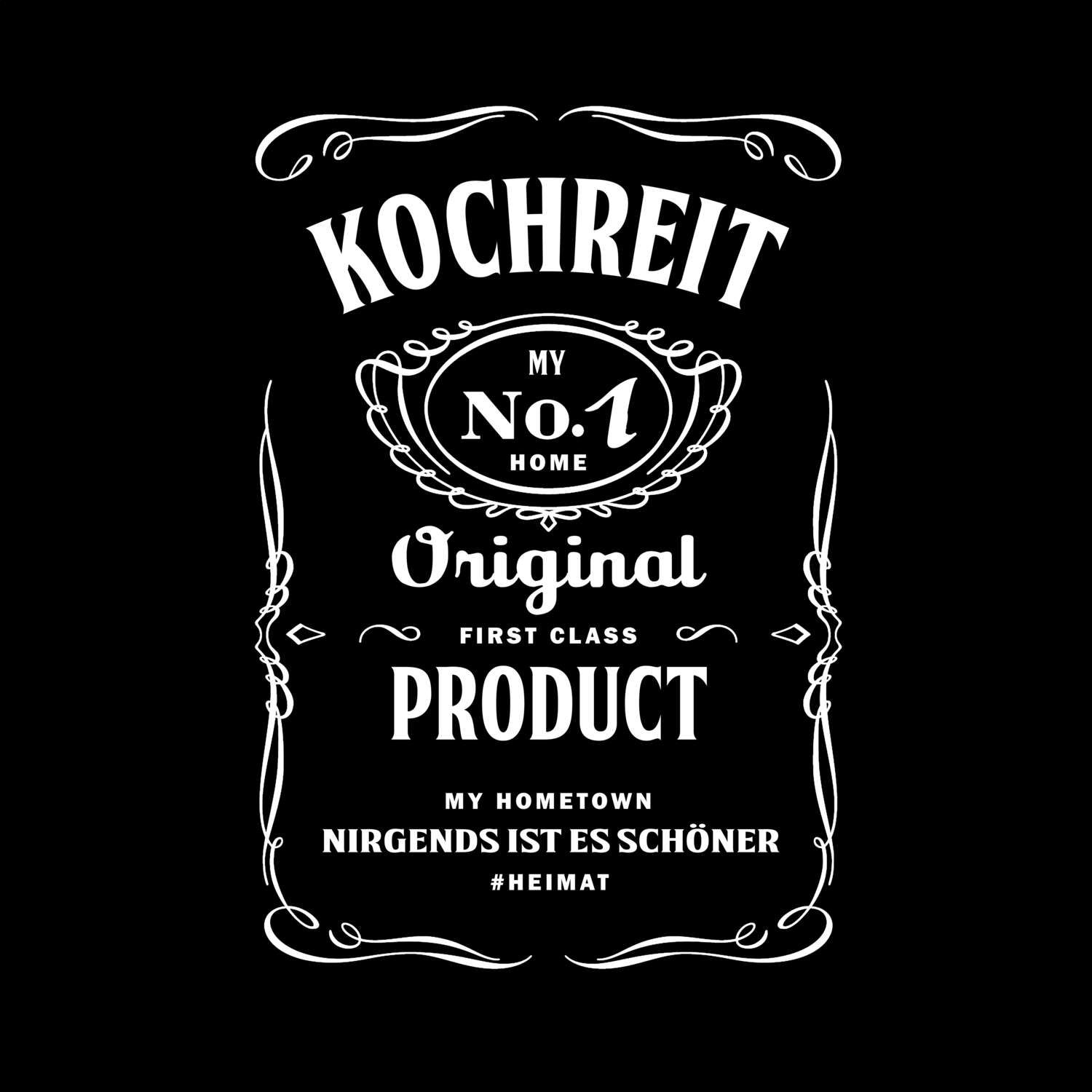 T-Shirt »Jackie« für den Ort »Kochreit«