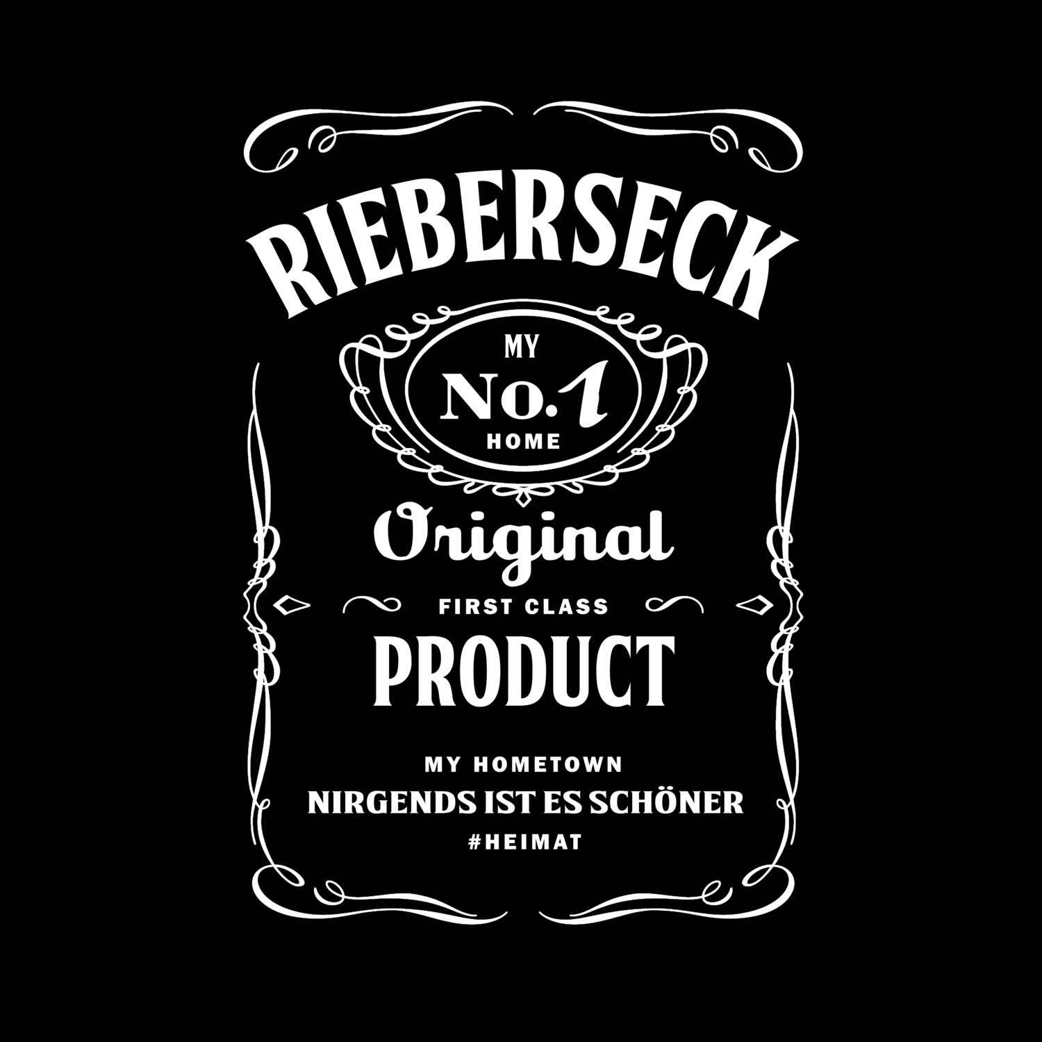 T-Shirt »Jackie« für den Ort »Rieberseck«