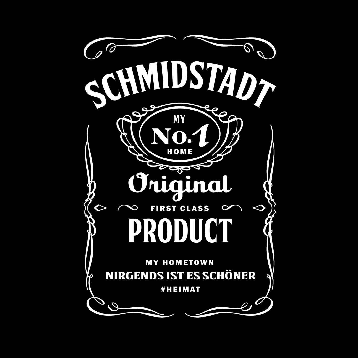 T-Shirt »Jackie« für den Ort »Schmidstadt«