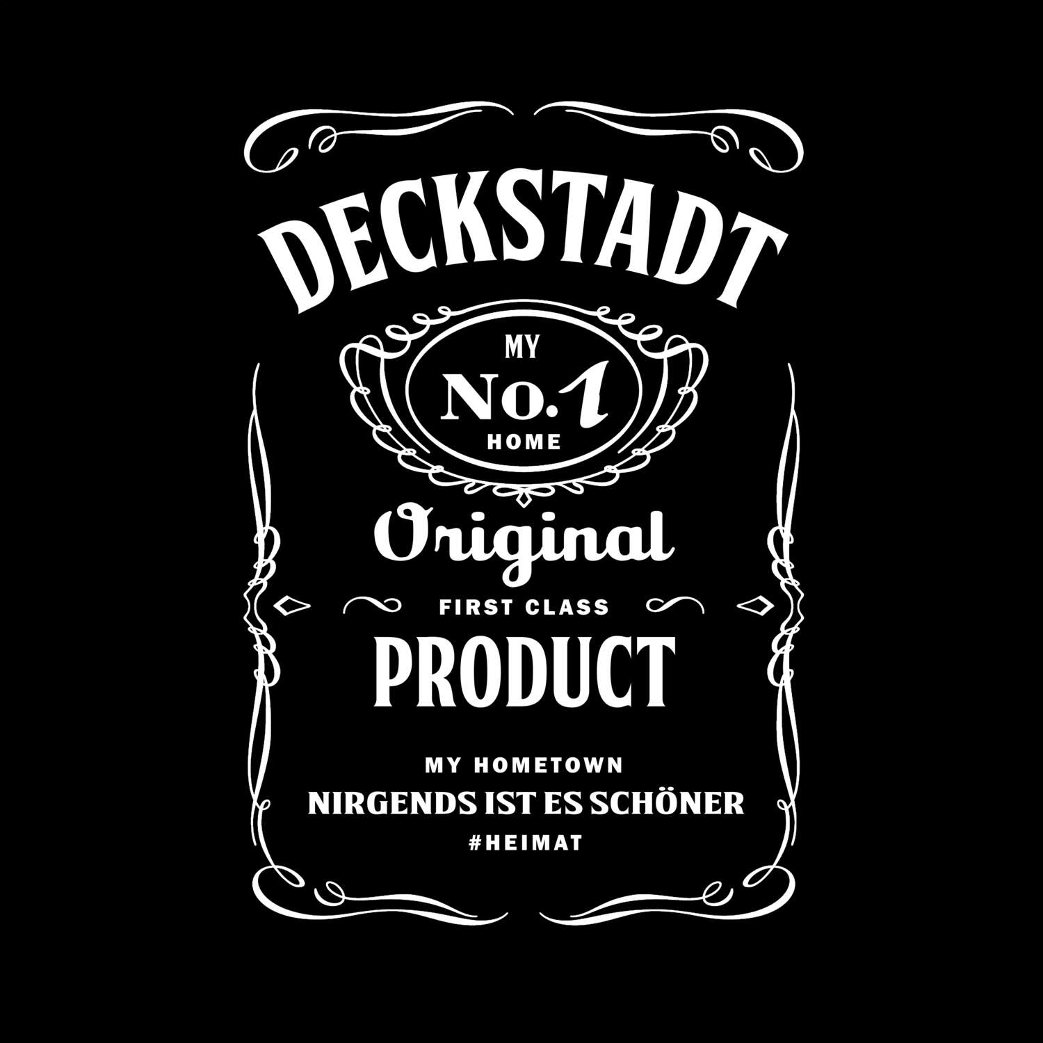 T-Shirt »Jackie« für den Ort »Deckstadt«