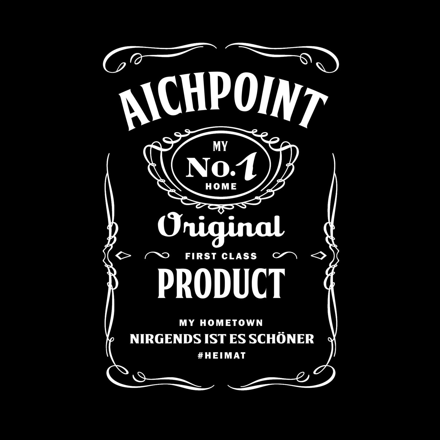 T-Shirt »Jackie« für den Ort »Aichpoint«