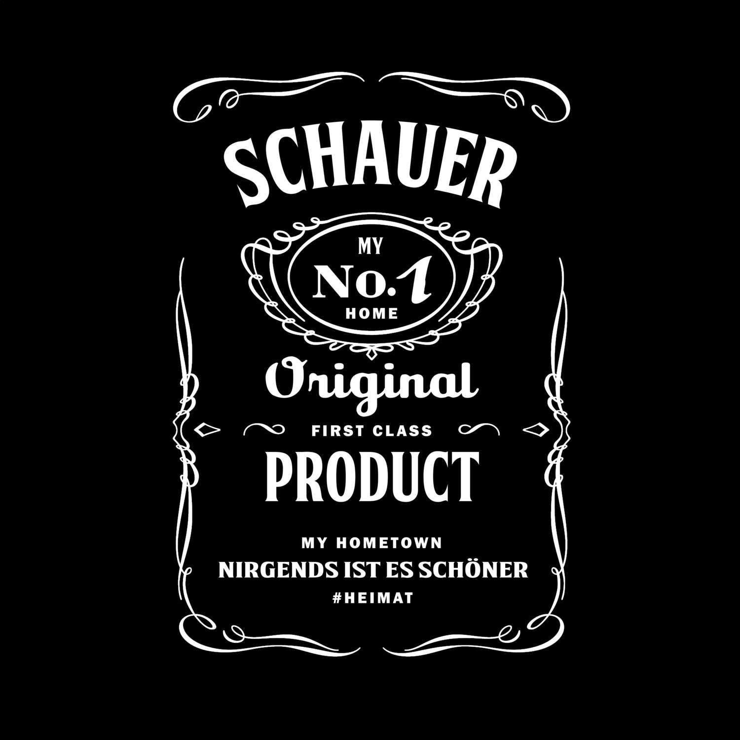 T-Shirt »Jackie« für den Ort »Schauer«