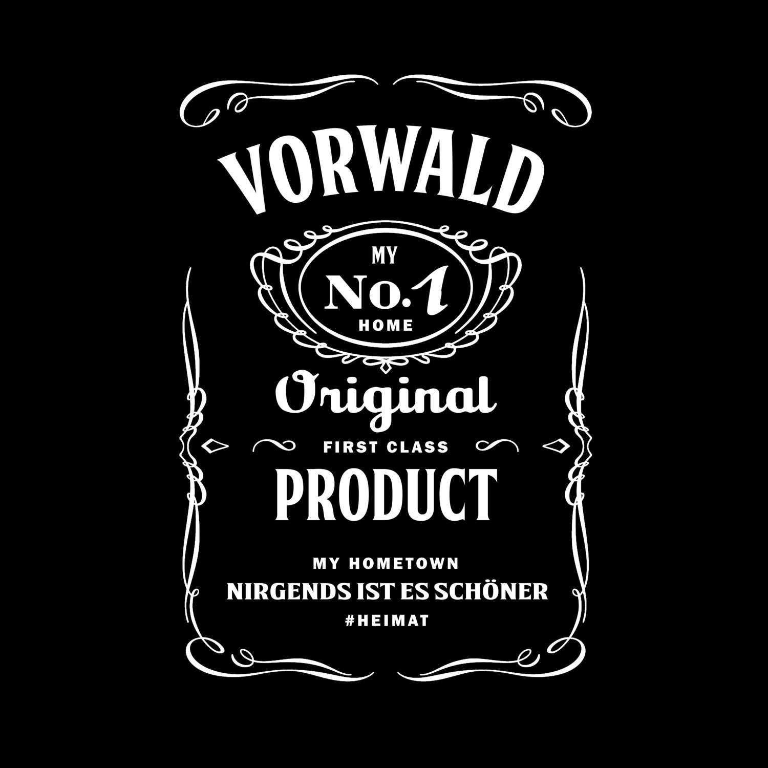 T-Shirt »Jackie« für den Ort »Vorwald«