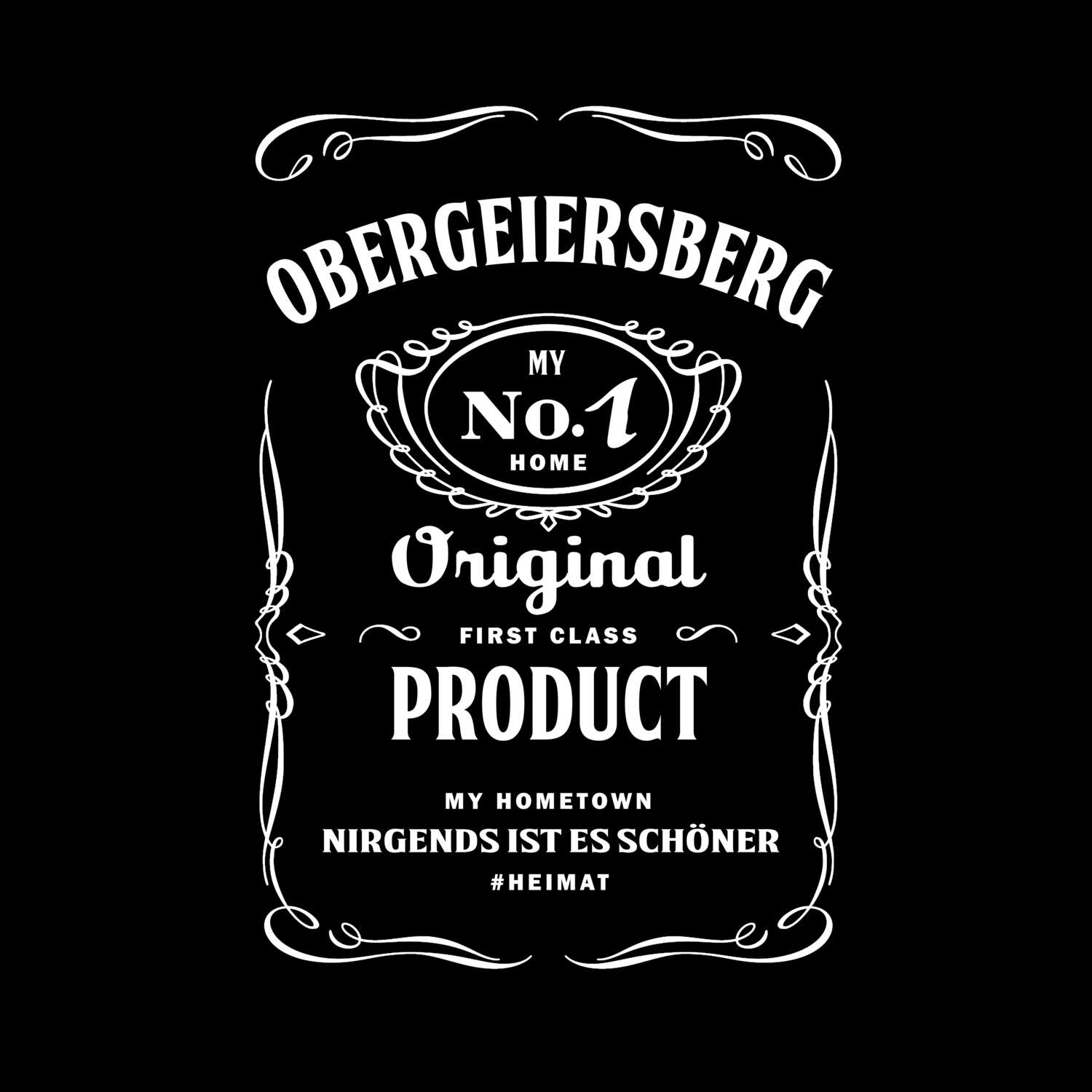 T-Shirt »Jackie« für den Ort »Obergeiersberg«