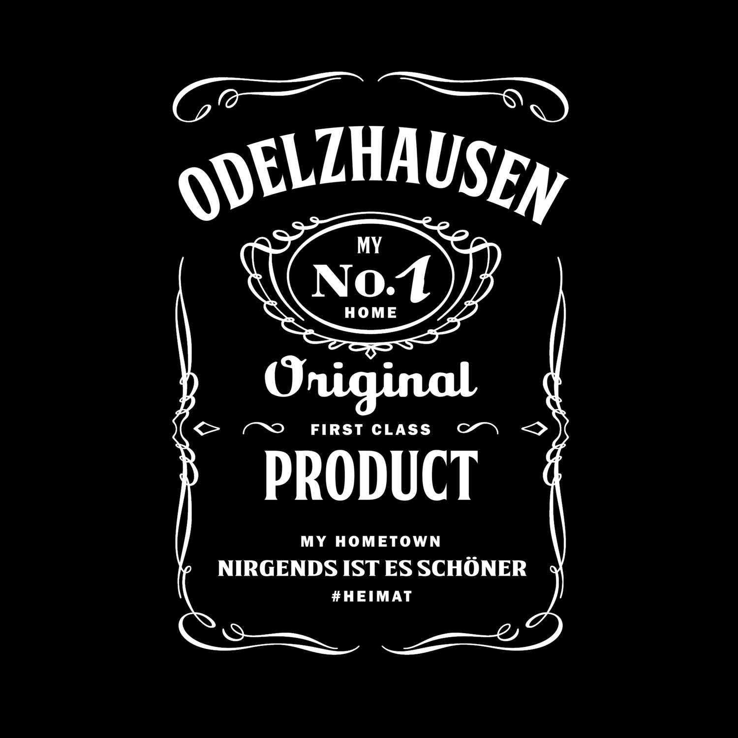 T-Shirt »Jackie« für den Ort »Odelzhausen«