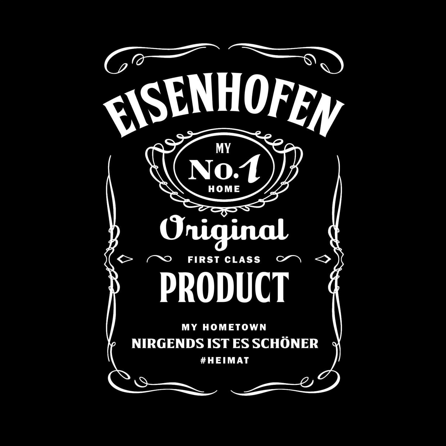 T-Shirt »Jackie« für den Ort »Eisenhofen«