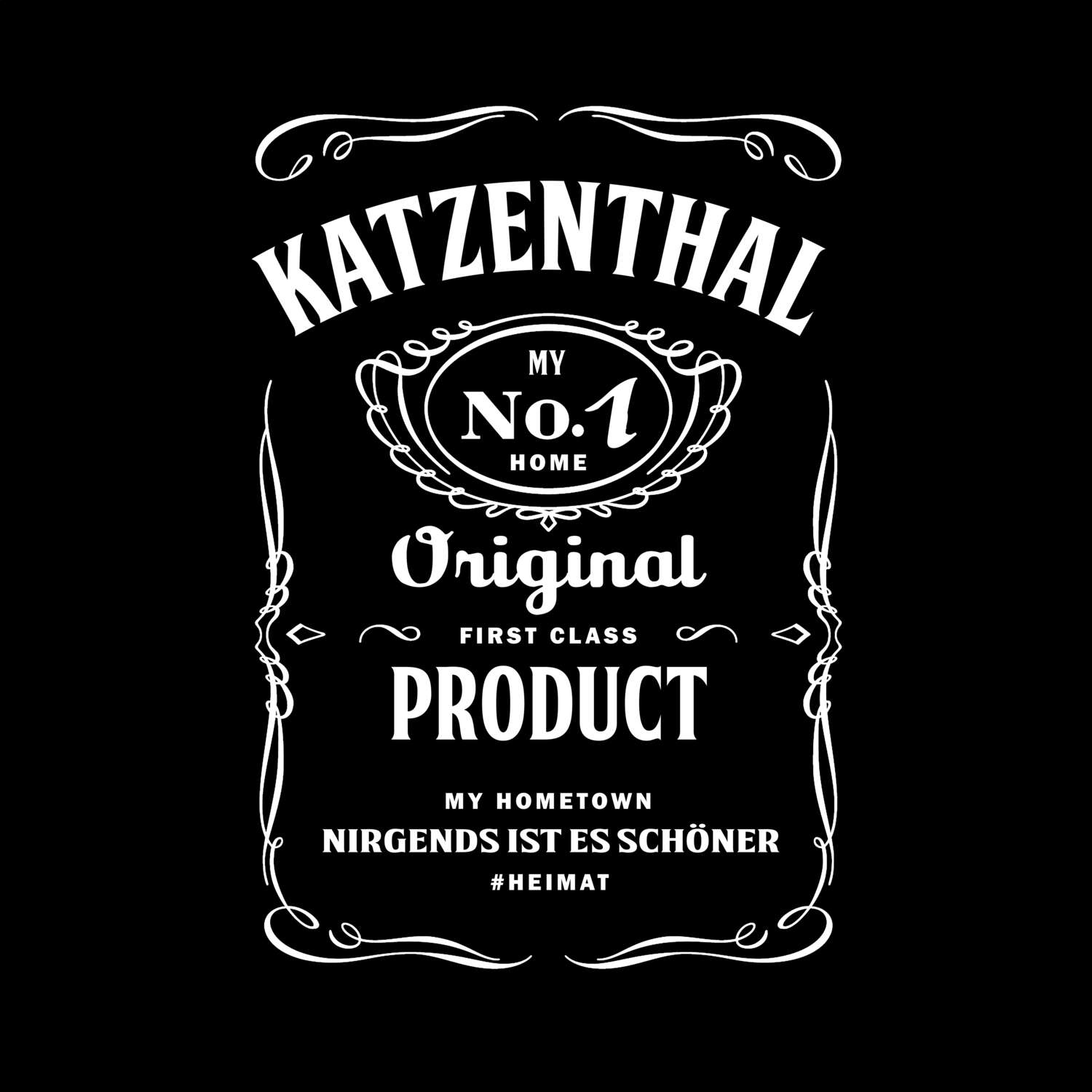 T-Shirt »Jackie« für den Ort »Katzenthal«