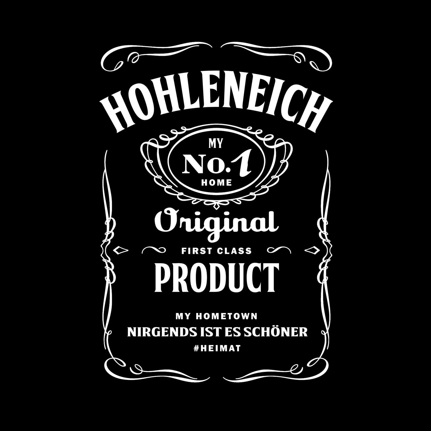 T-Shirt »Jackie« für den Ort »Hohleneich«