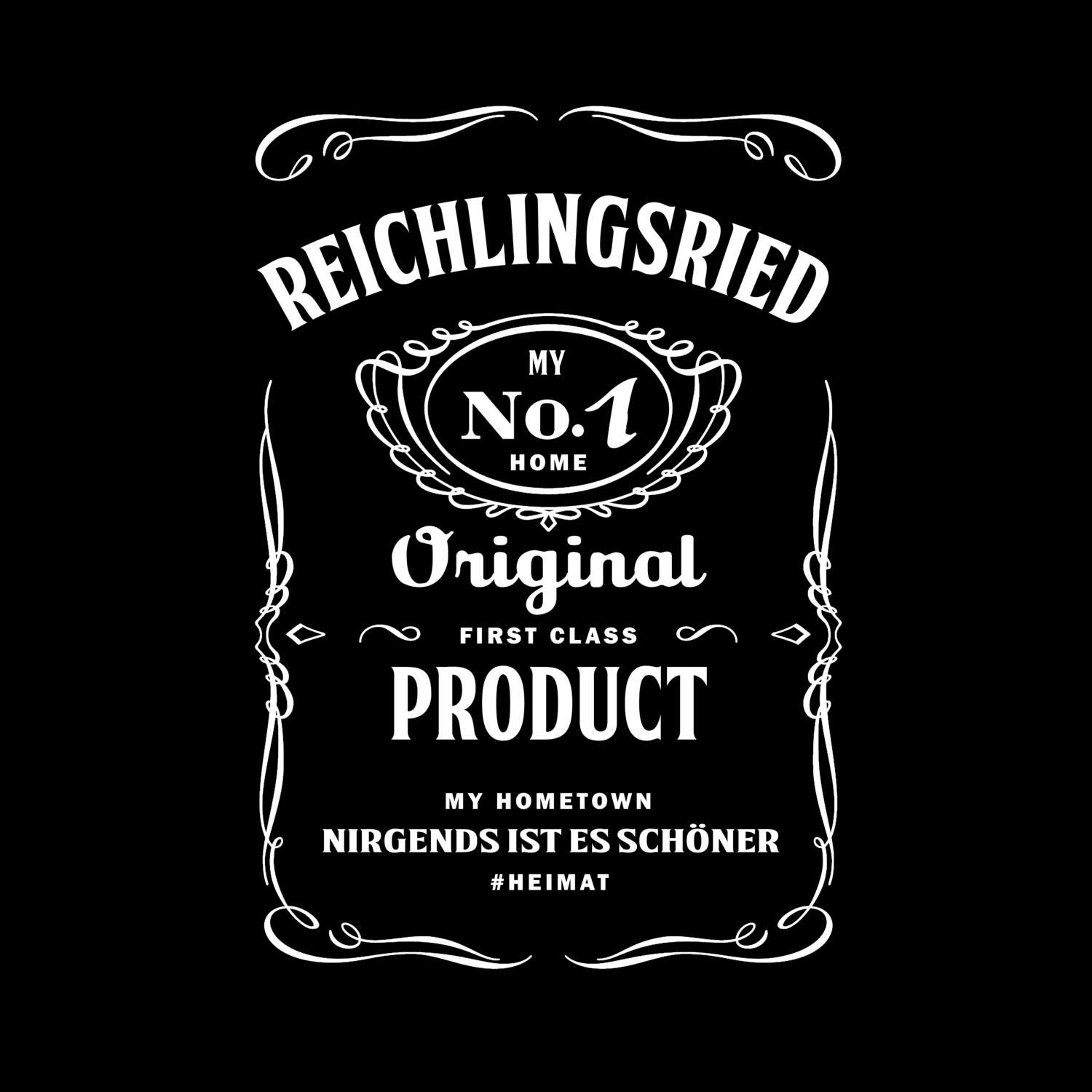 T-Shirt »Jackie« für den Ort »Reichlingsried«