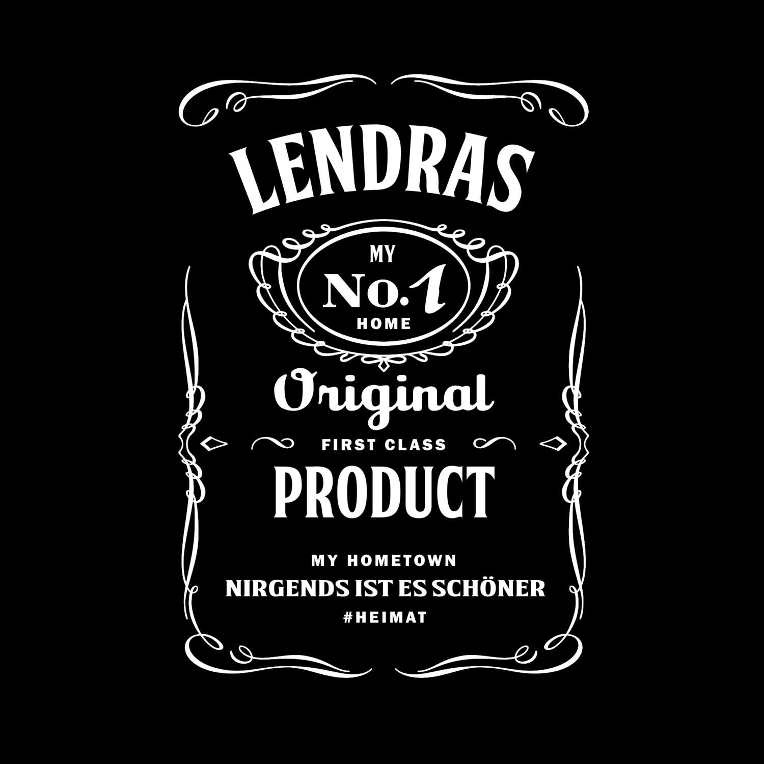 T-Shirt »Jackie« für den Ort »Lendras«