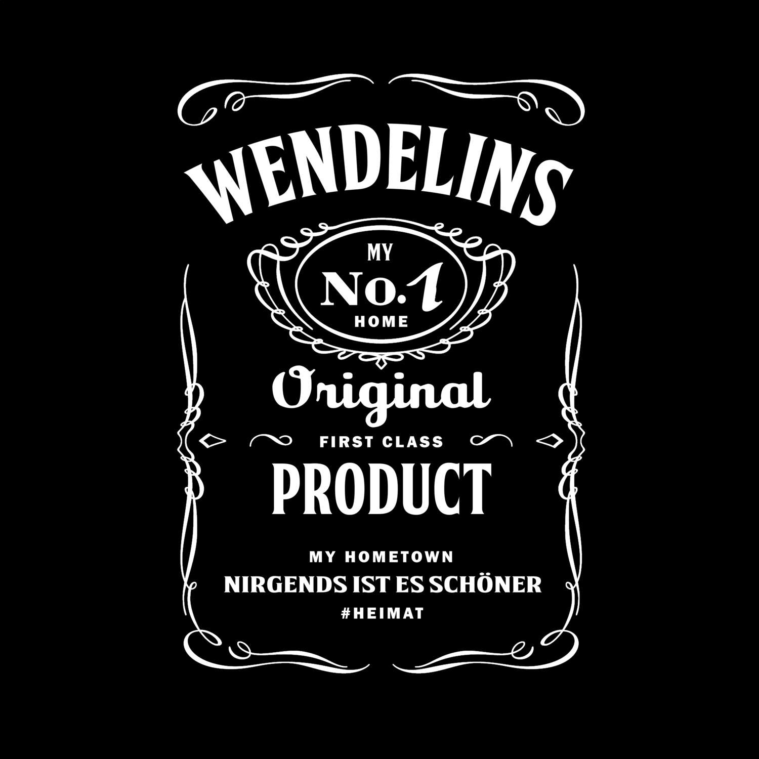 T-Shirt »Jackie« für den Ort »Wendelins«