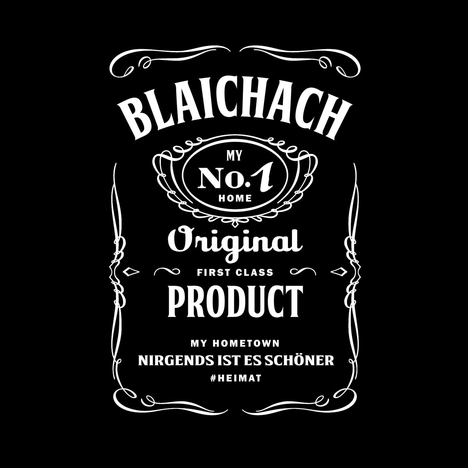 T-Shirt »Jackie« für den Ort »Blaichach«