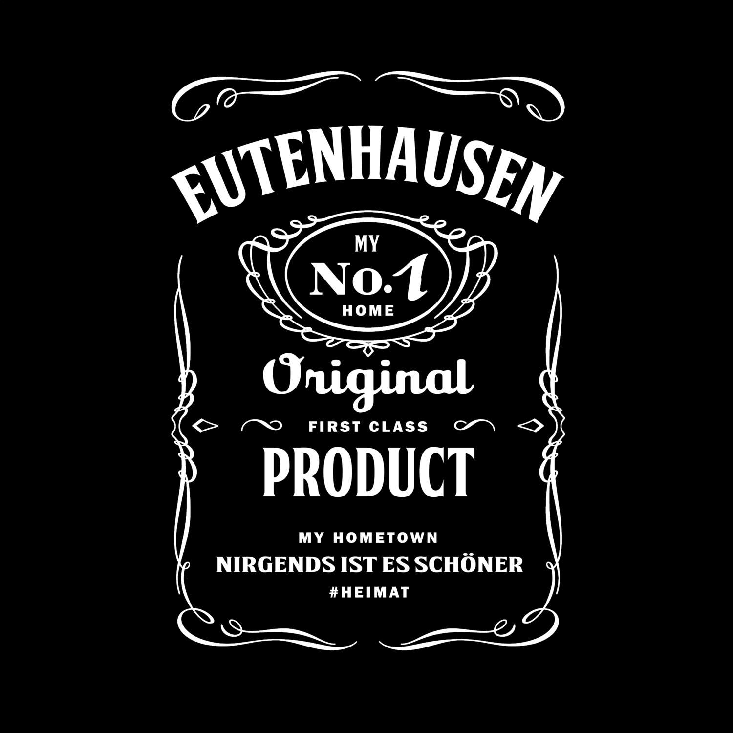 T-Shirt »Jackie« für den Ort »Eutenhausen«