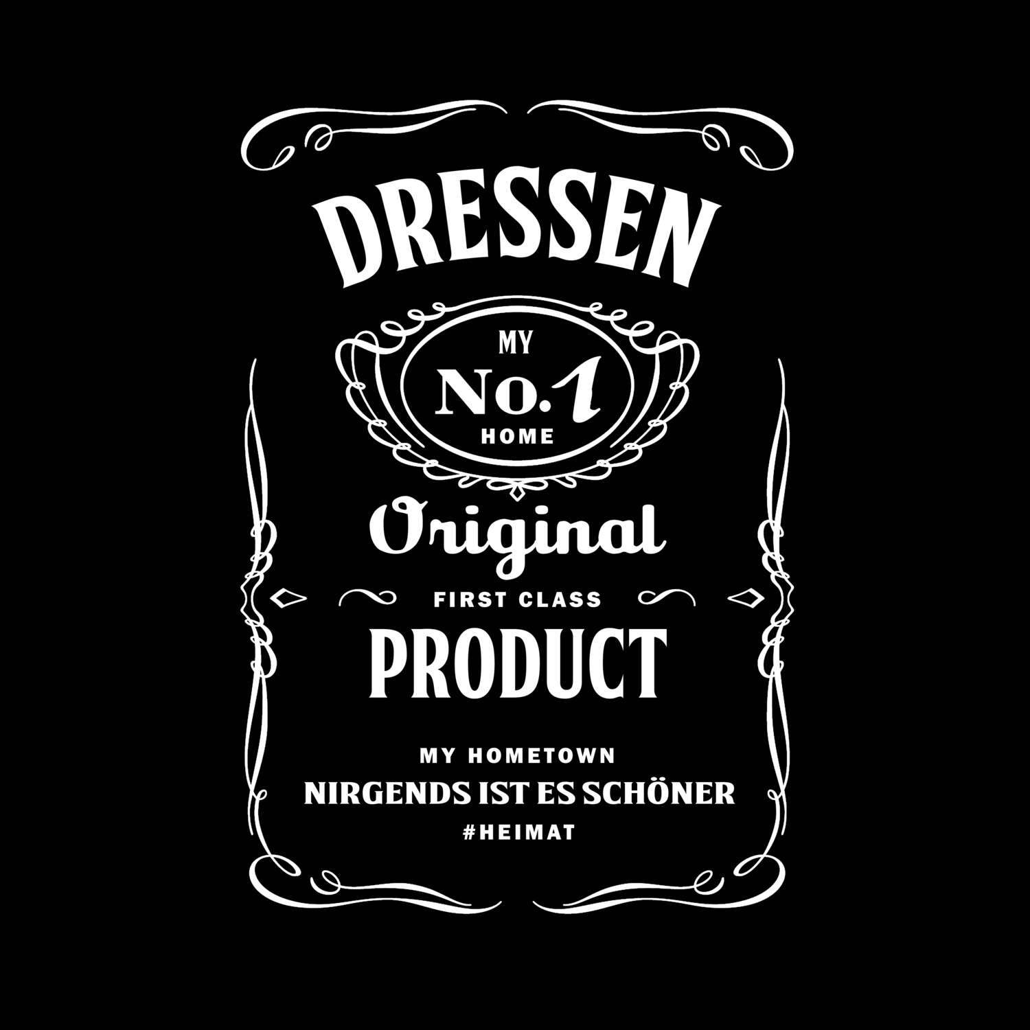 T-Shirt »Jackie« für den Ort »Dressen«