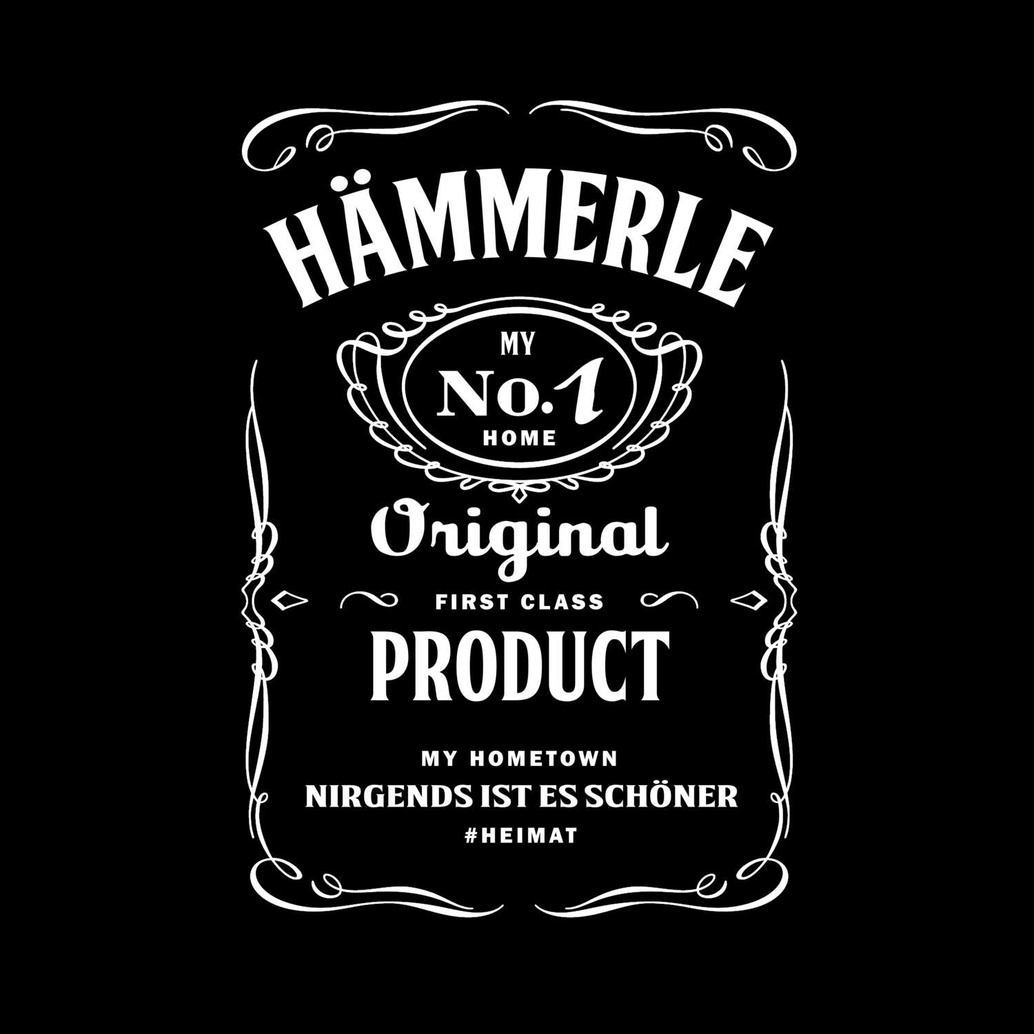 T-Shirt »Jackie« für den Ort »Hämmerle«