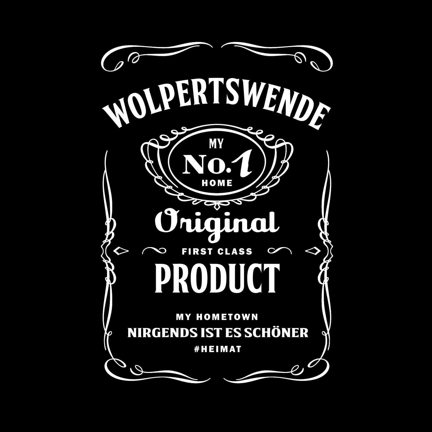 T-Shirt »Jackie« für den Ort »Wolpertswende«