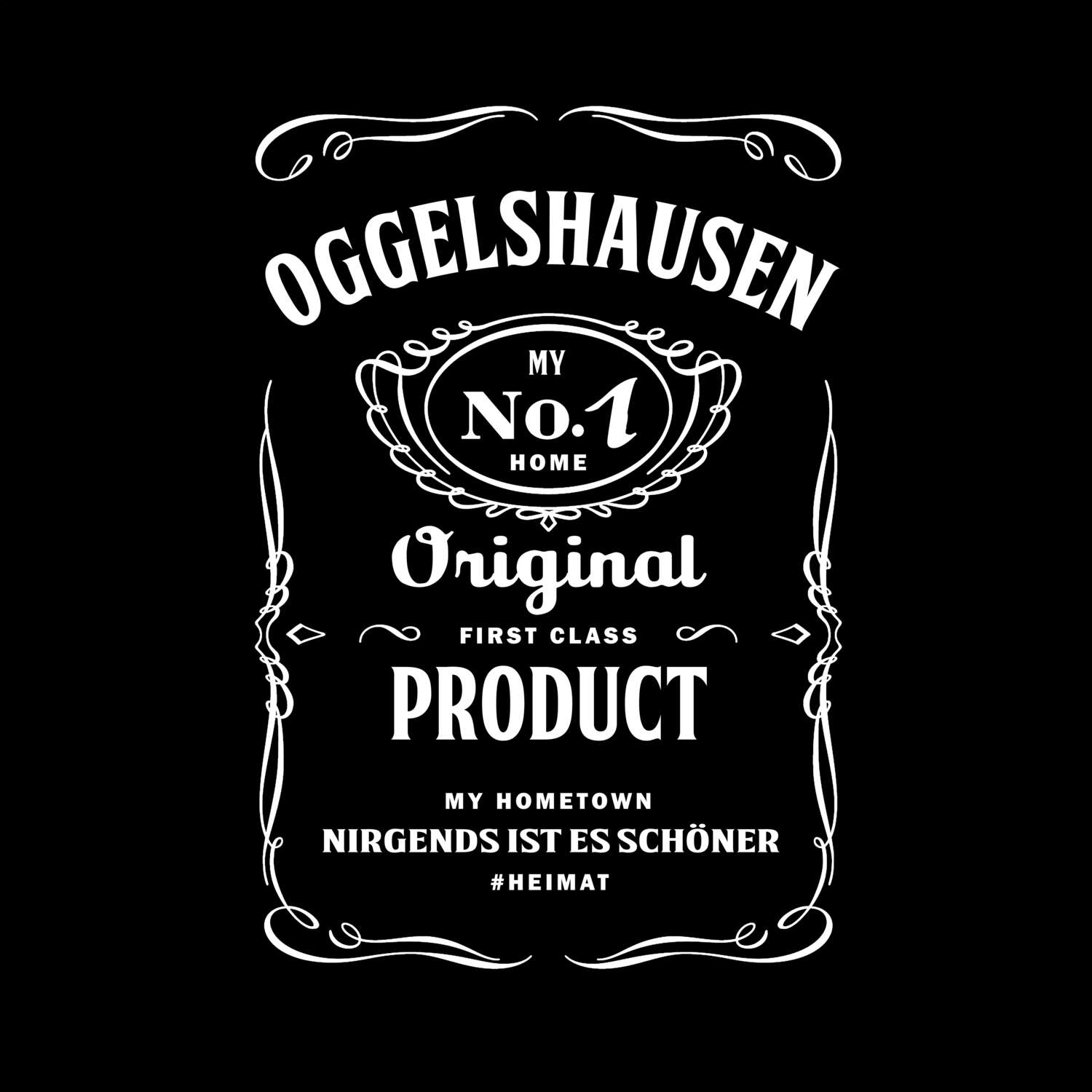 T-Shirt »Jackie« für den Ort »Oggelshausen«