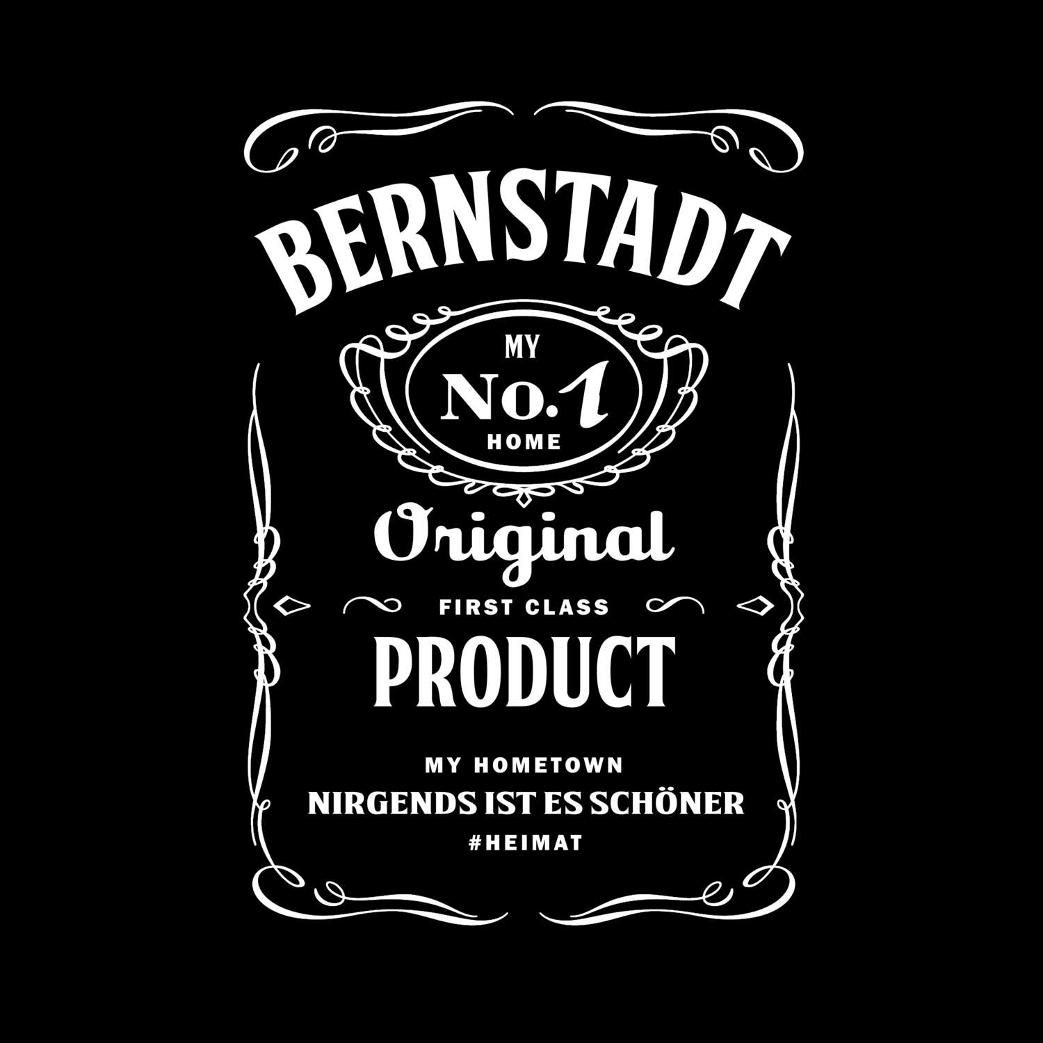 T-Shirt »Jackie« für den Ort »Bernstadt«