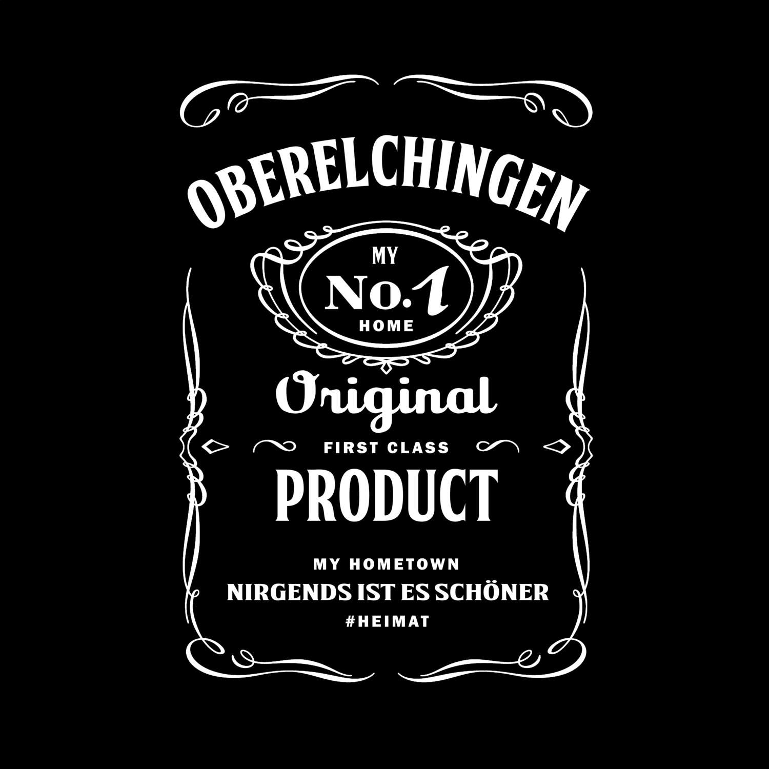 T-Shirt »Jackie« für den Ort »Oberelchingen«