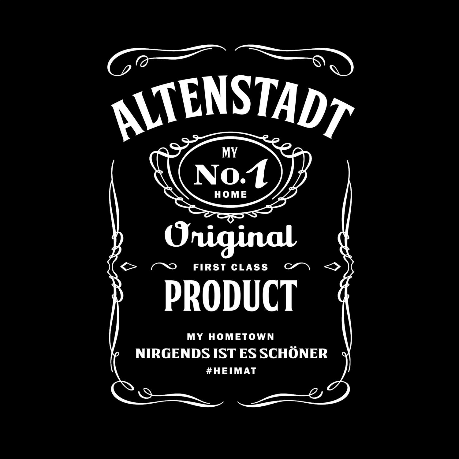 T-Shirt »Jackie« für den Ort »Altenstadt«