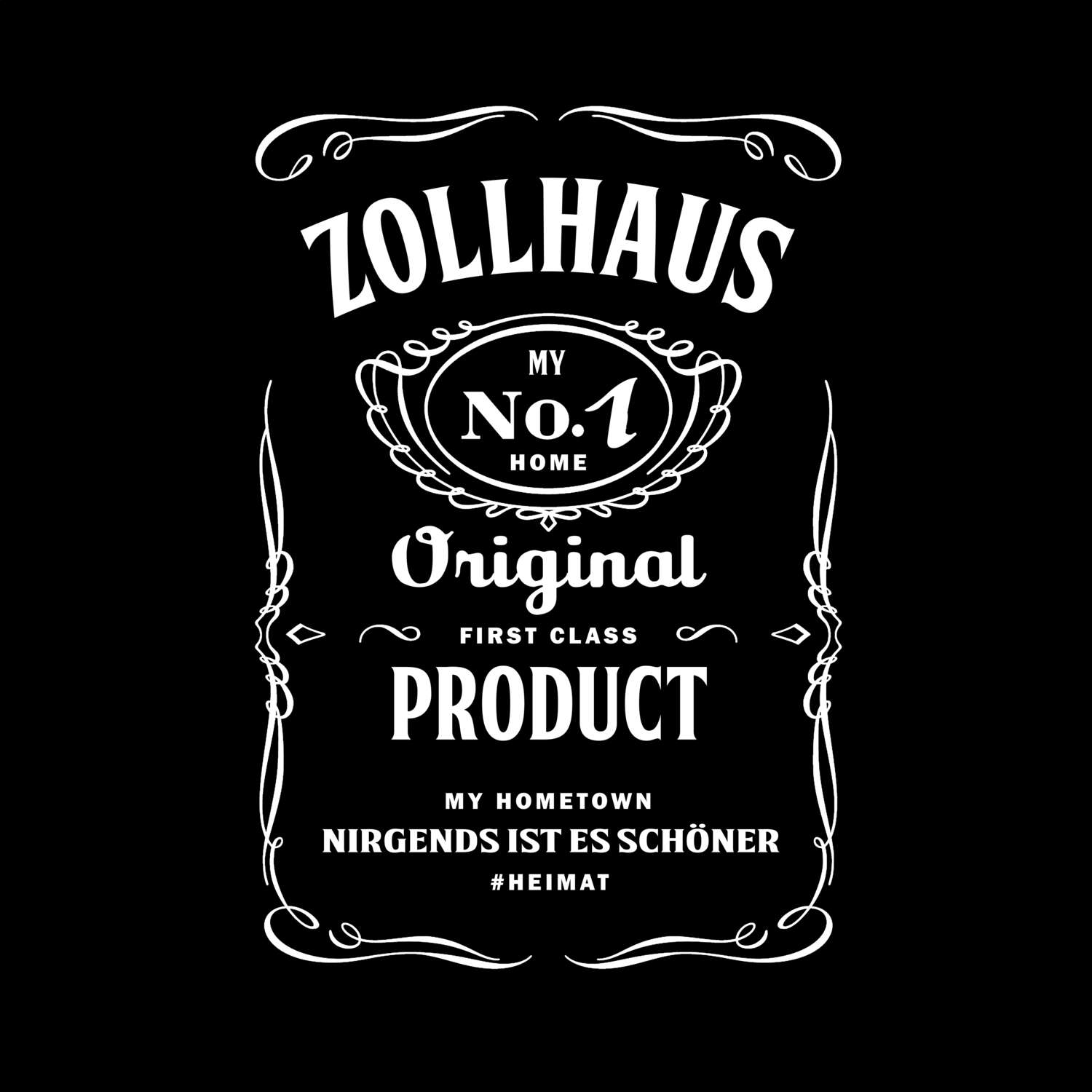 T-Shirt »Jackie« für den Ort »Zollhaus«