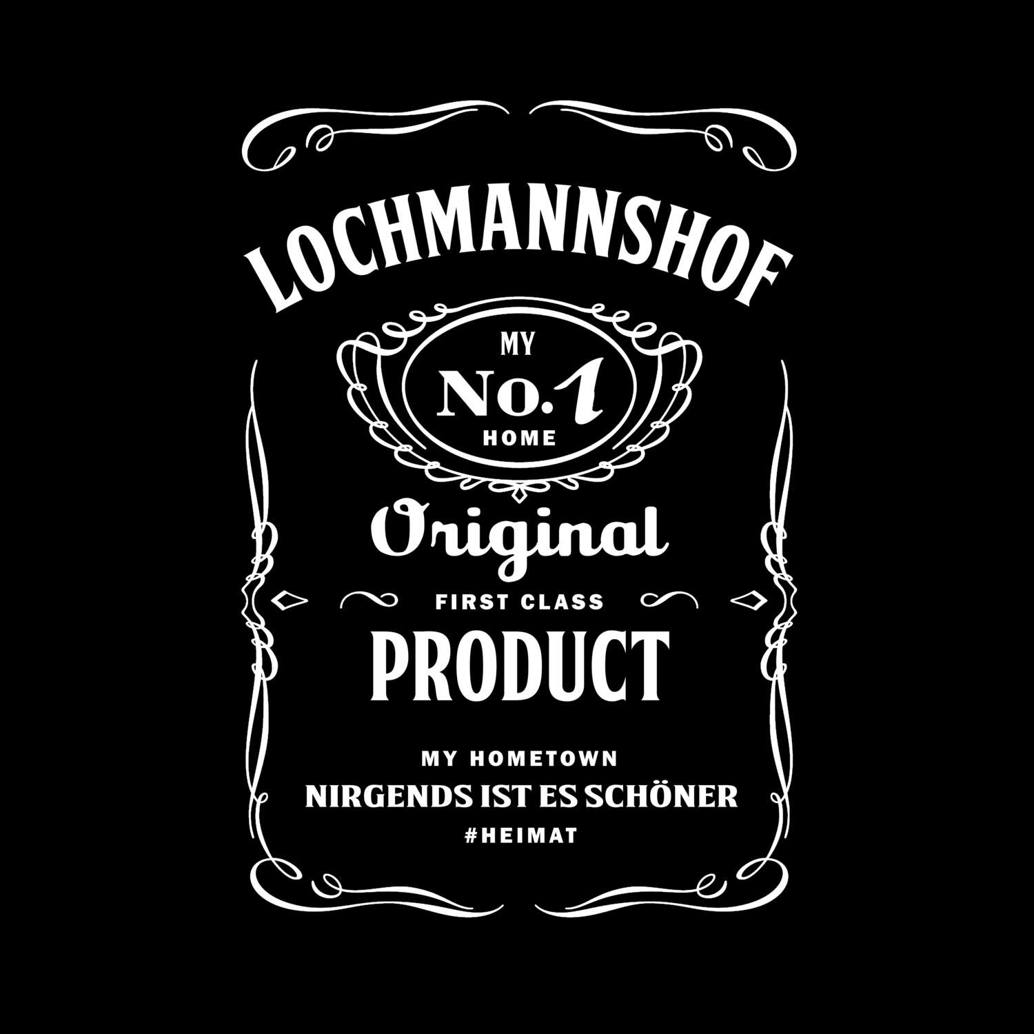 T-Shirt »Jackie« für den Ort »Lochmannshof«