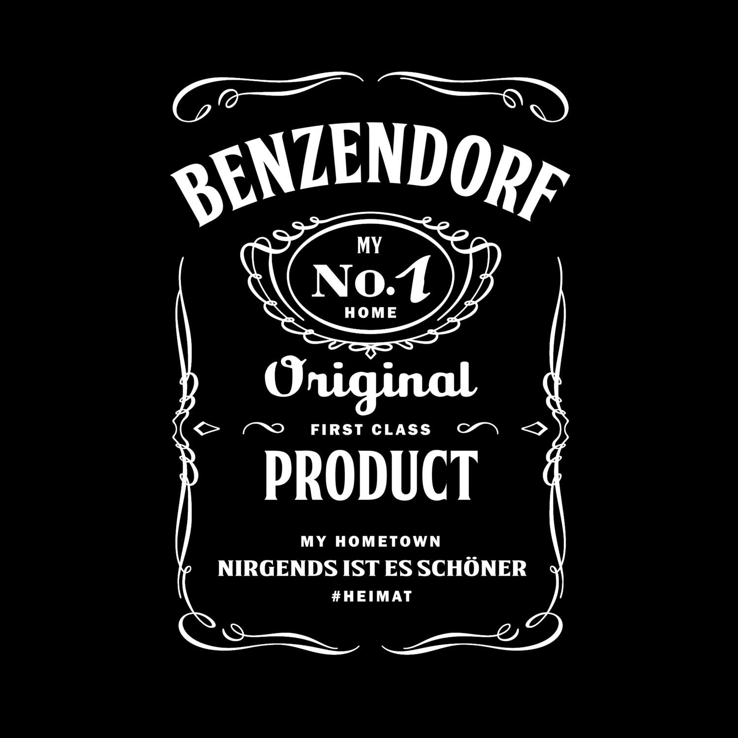 T-Shirt »Jackie« für den Ort »Benzendorf«