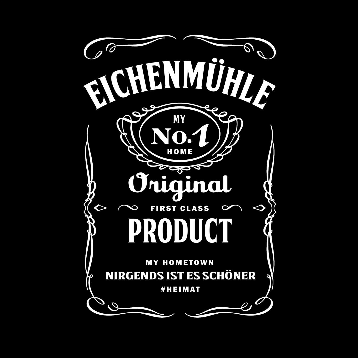 T-Shirt »Jackie« für den Ort »Eichenmühle«