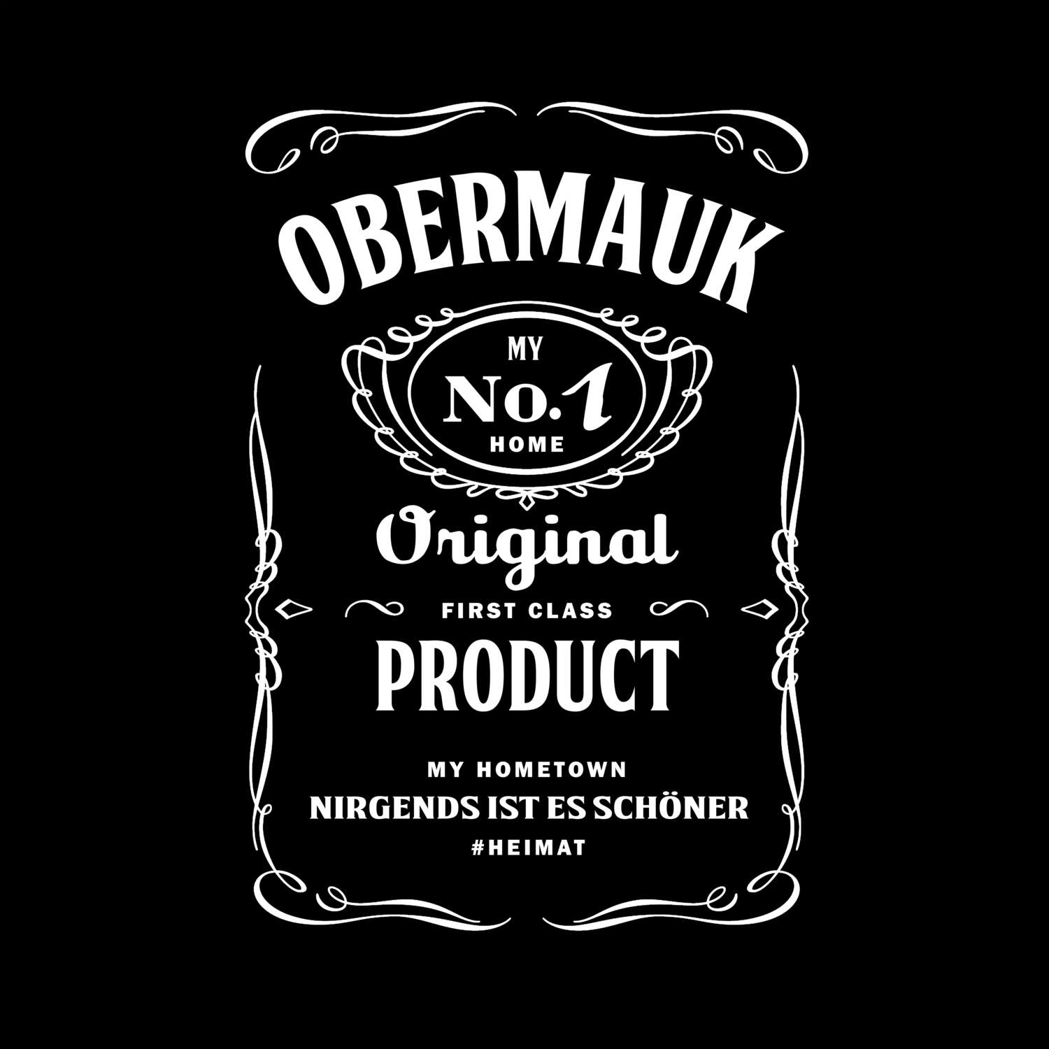 T-Shirt »Jackie« für den Ort »Obermauk«