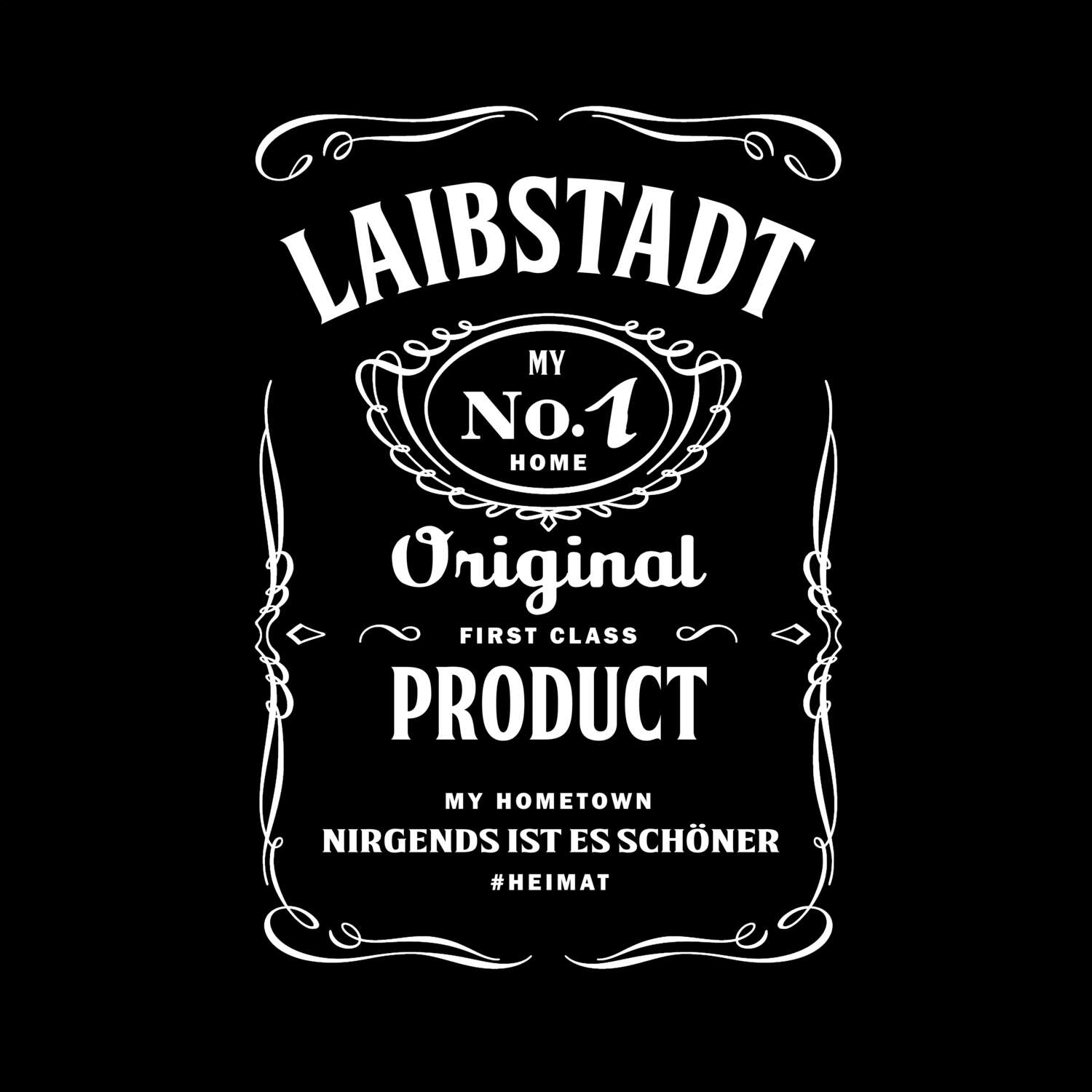 T-Shirt »Jackie« für den Ort »Laibstadt«