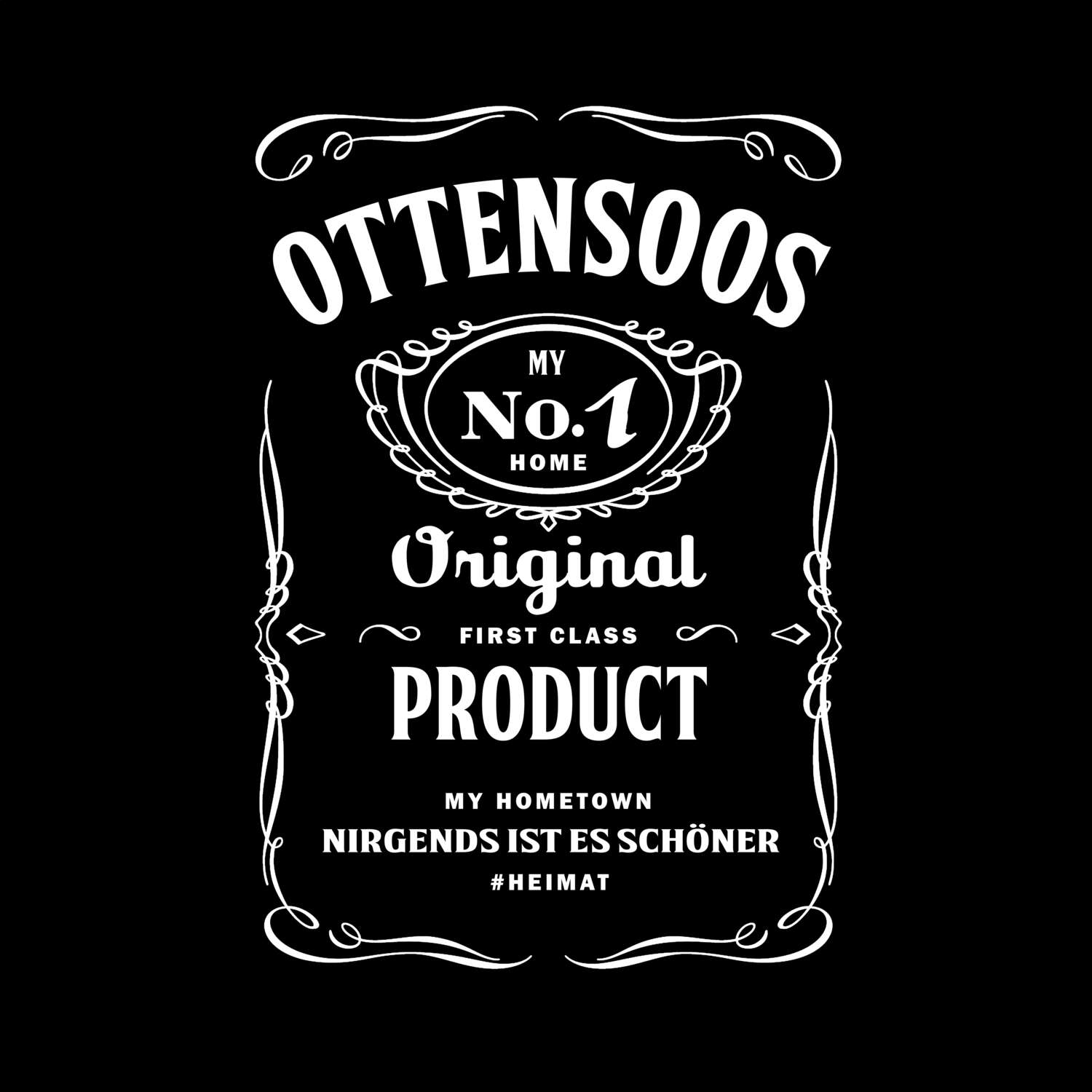 T-Shirt »Jackie« für den Ort »Ottensoos«