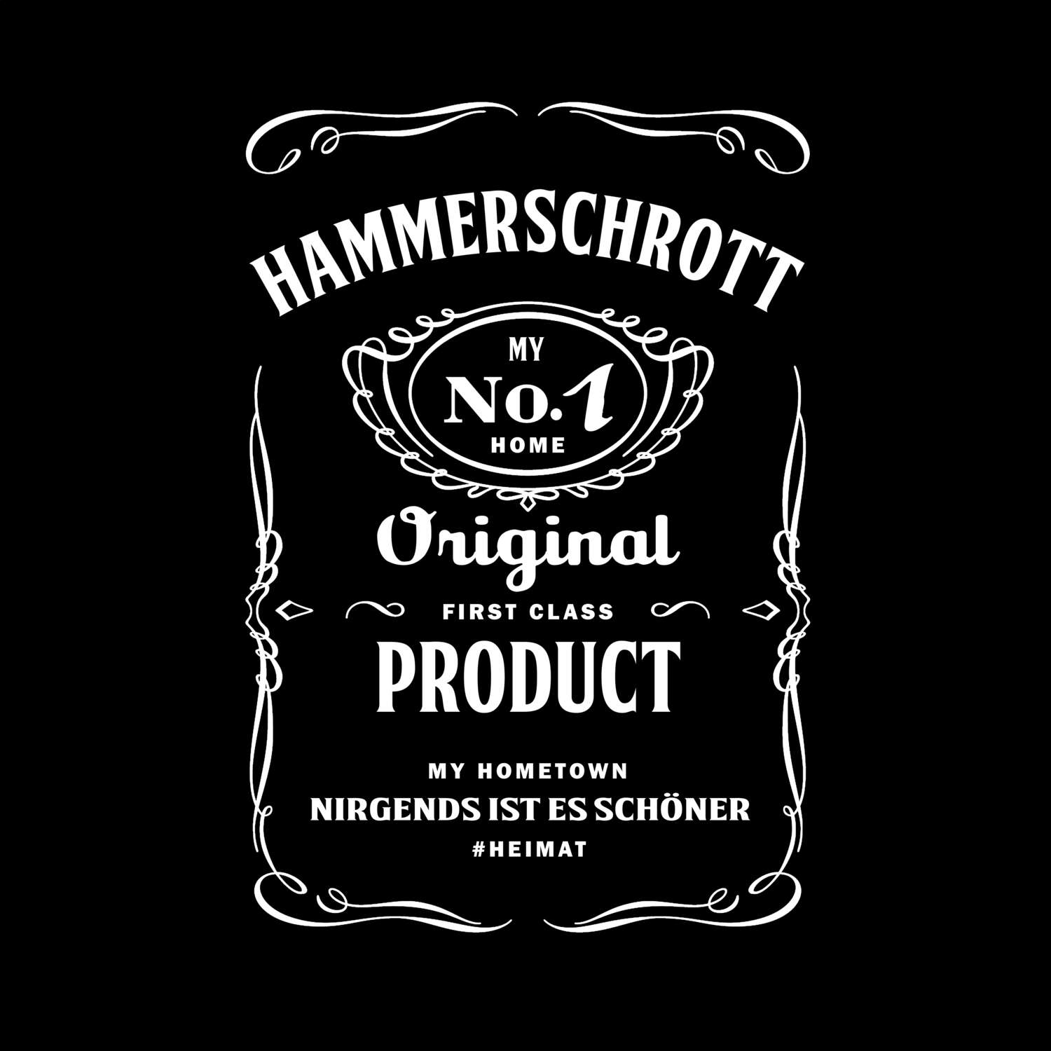 T-Shirt »Jackie« für den Ort »Hammerschrott«