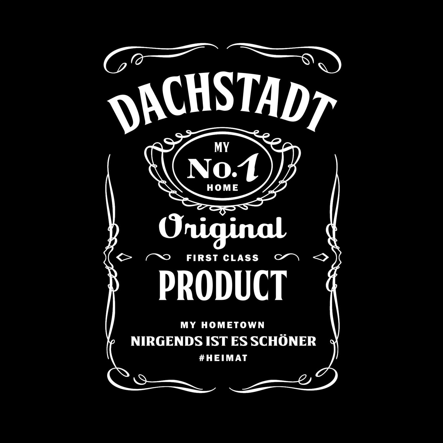 T-Shirt »Jackie« für den Ort »Dachstadt«