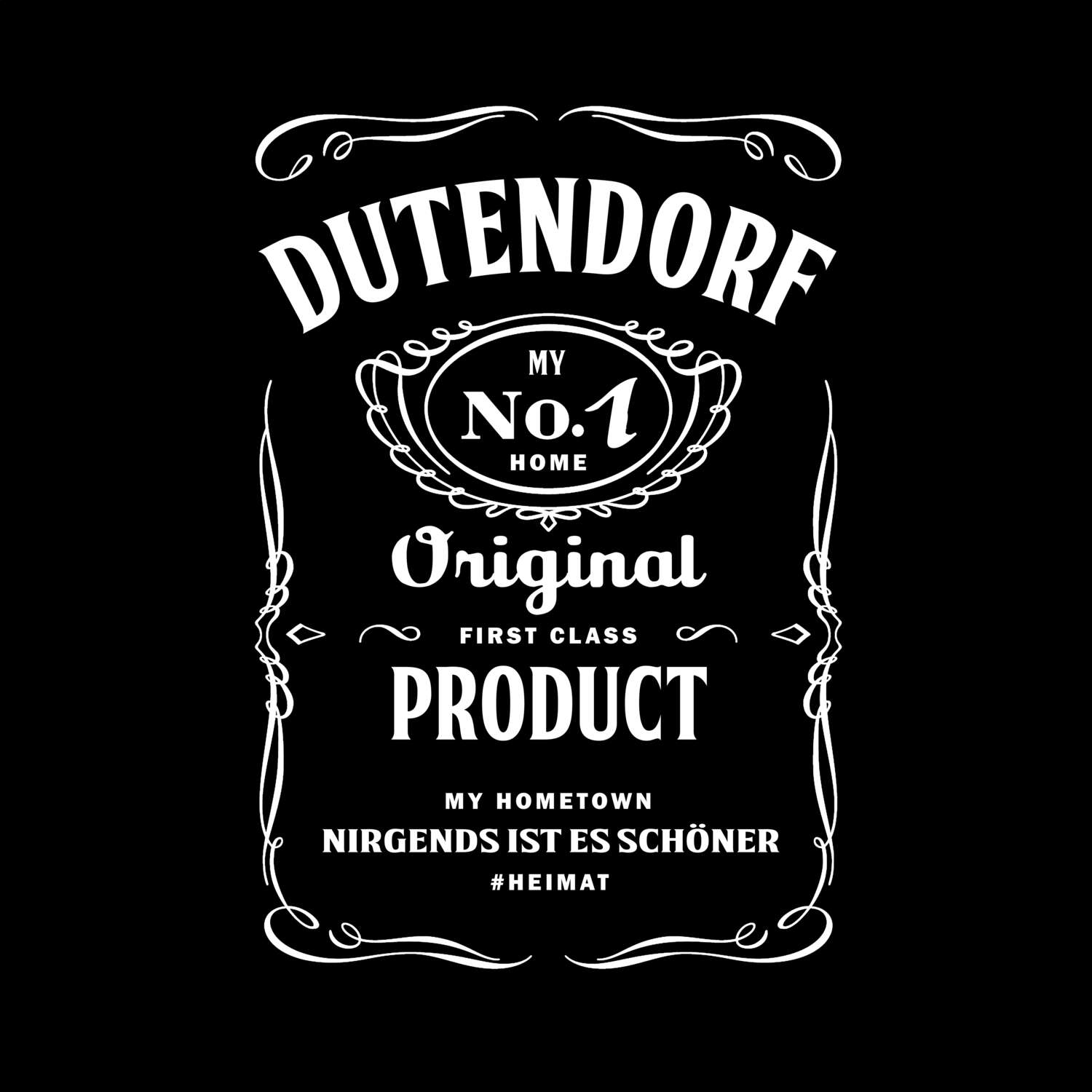 T-Shirt »Jackie« für den Ort »Dutendorf«