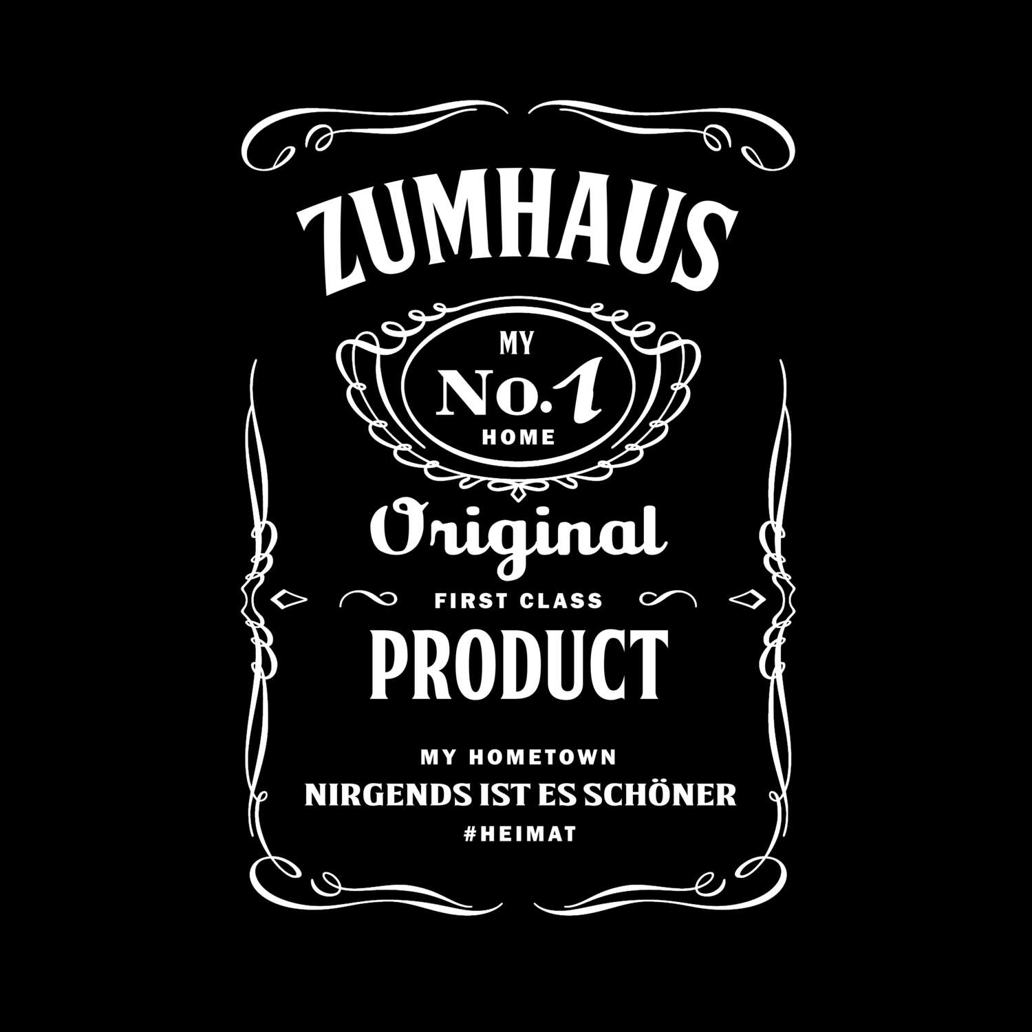 T-Shirt »Jackie« für den Ort »Zumhaus«