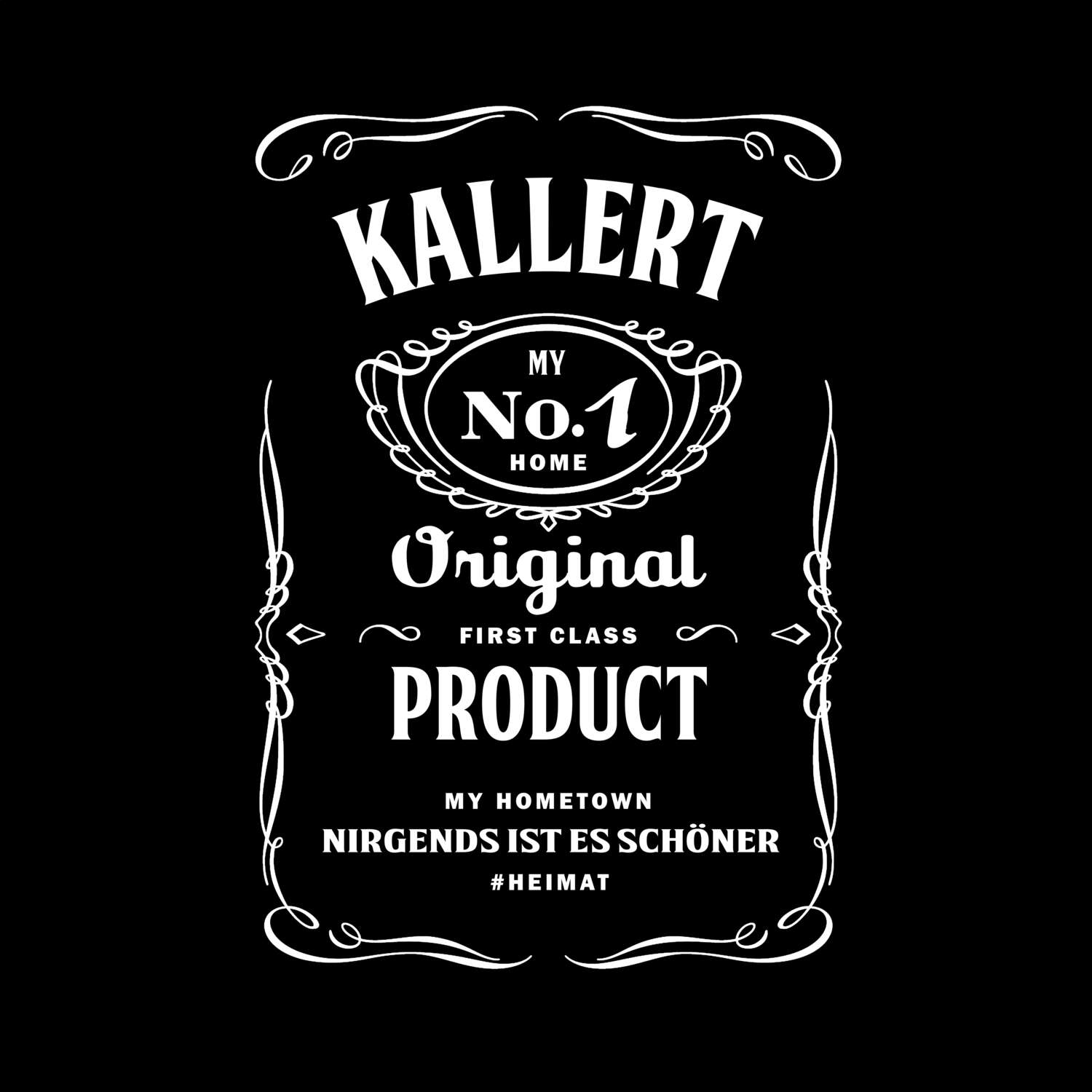 T-Shirt »Jackie« für den Ort »Kallert«