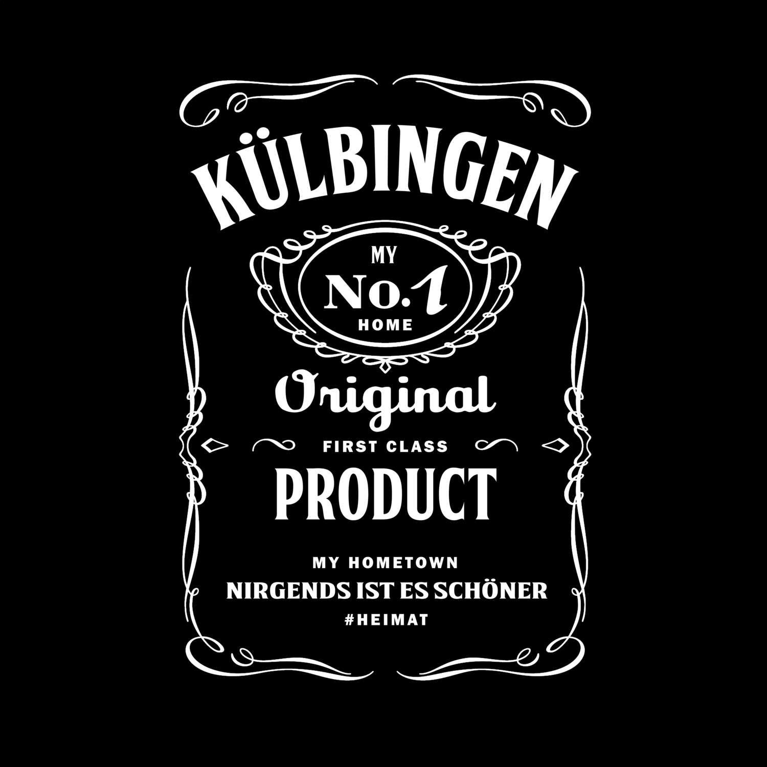 T-Shirt »Jackie« für den Ort »Külbingen«