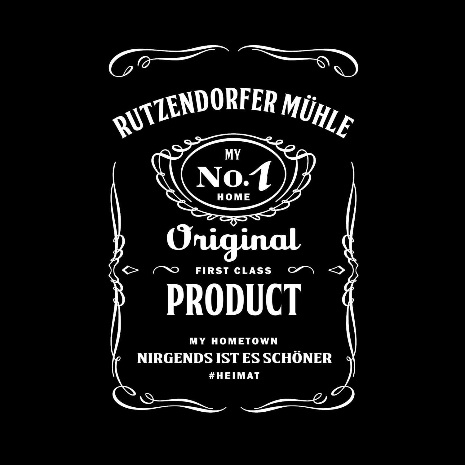 T-Shirt »Jackie« für den Ort »Rutzendorfer Mühle«