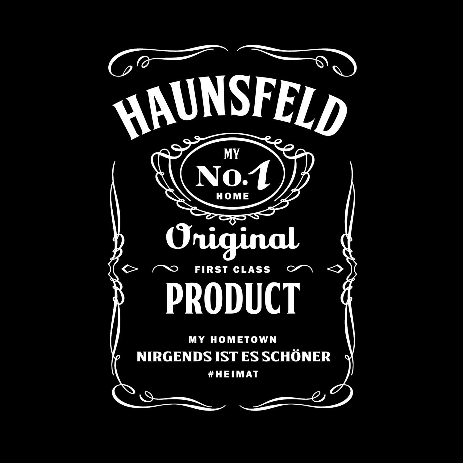 T-Shirt »Jackie« für den Ort »Haunsfeld«