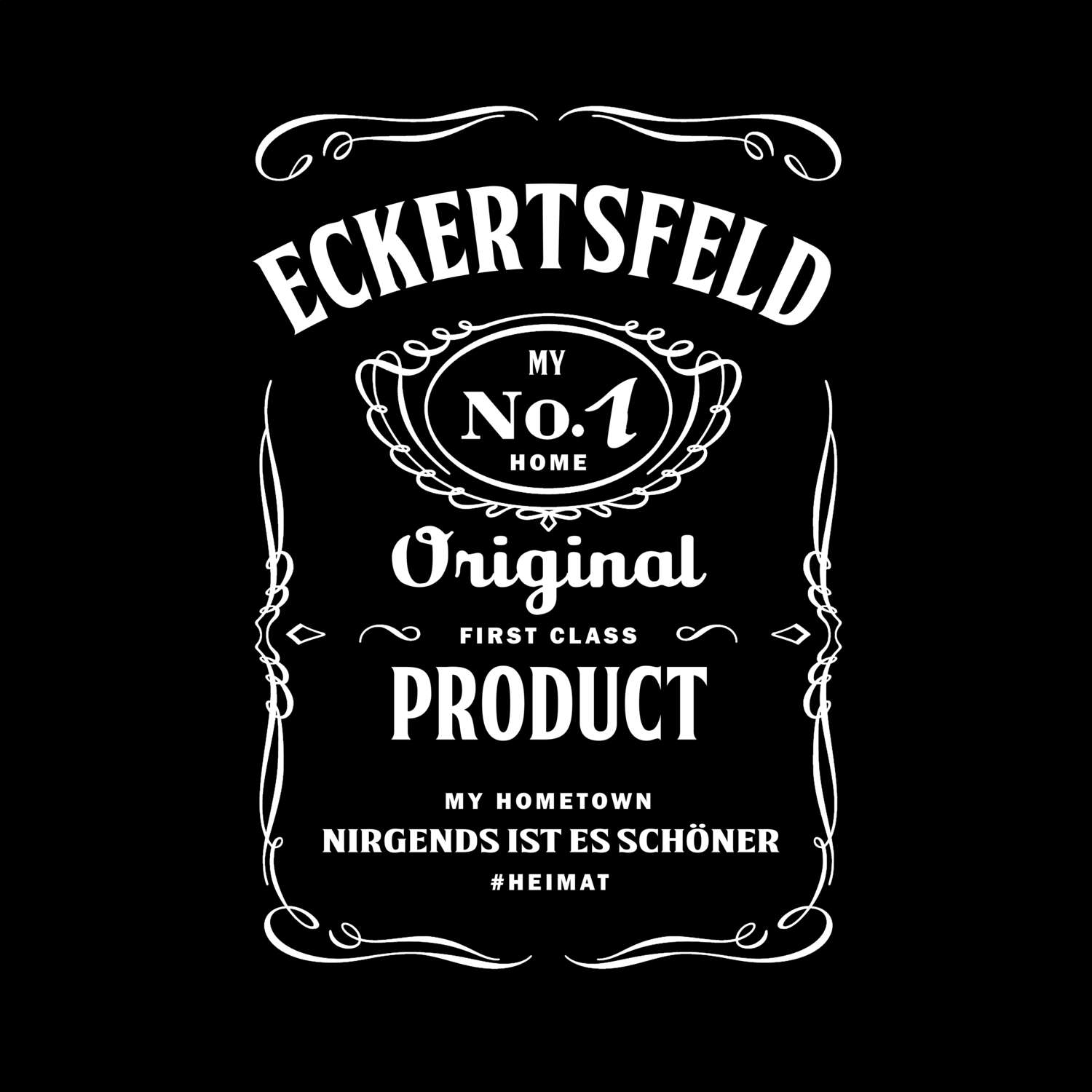 T-Shirt »Jackie« für den Ort »Eckertsfeld«