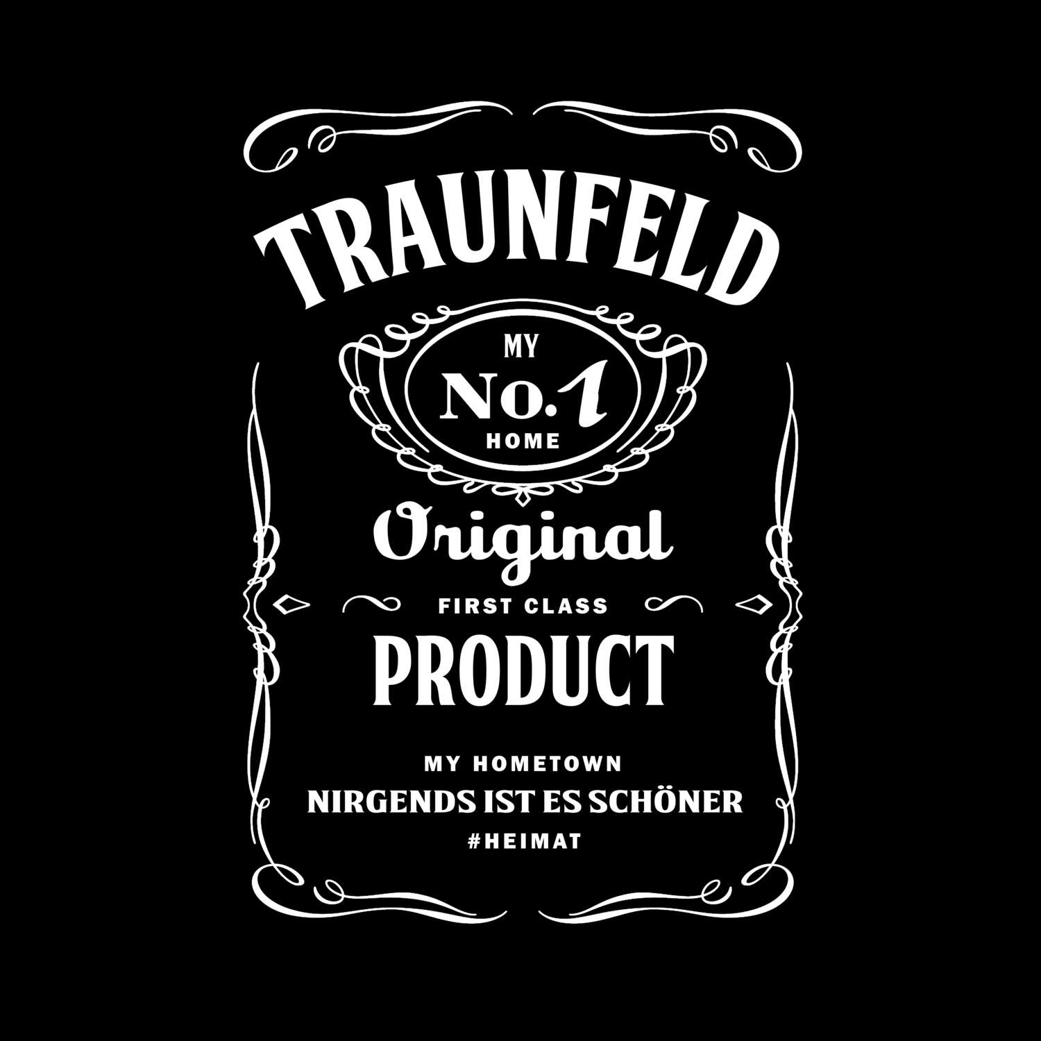 T-Shirt »Jackie« für den Ort »Traunfeld«