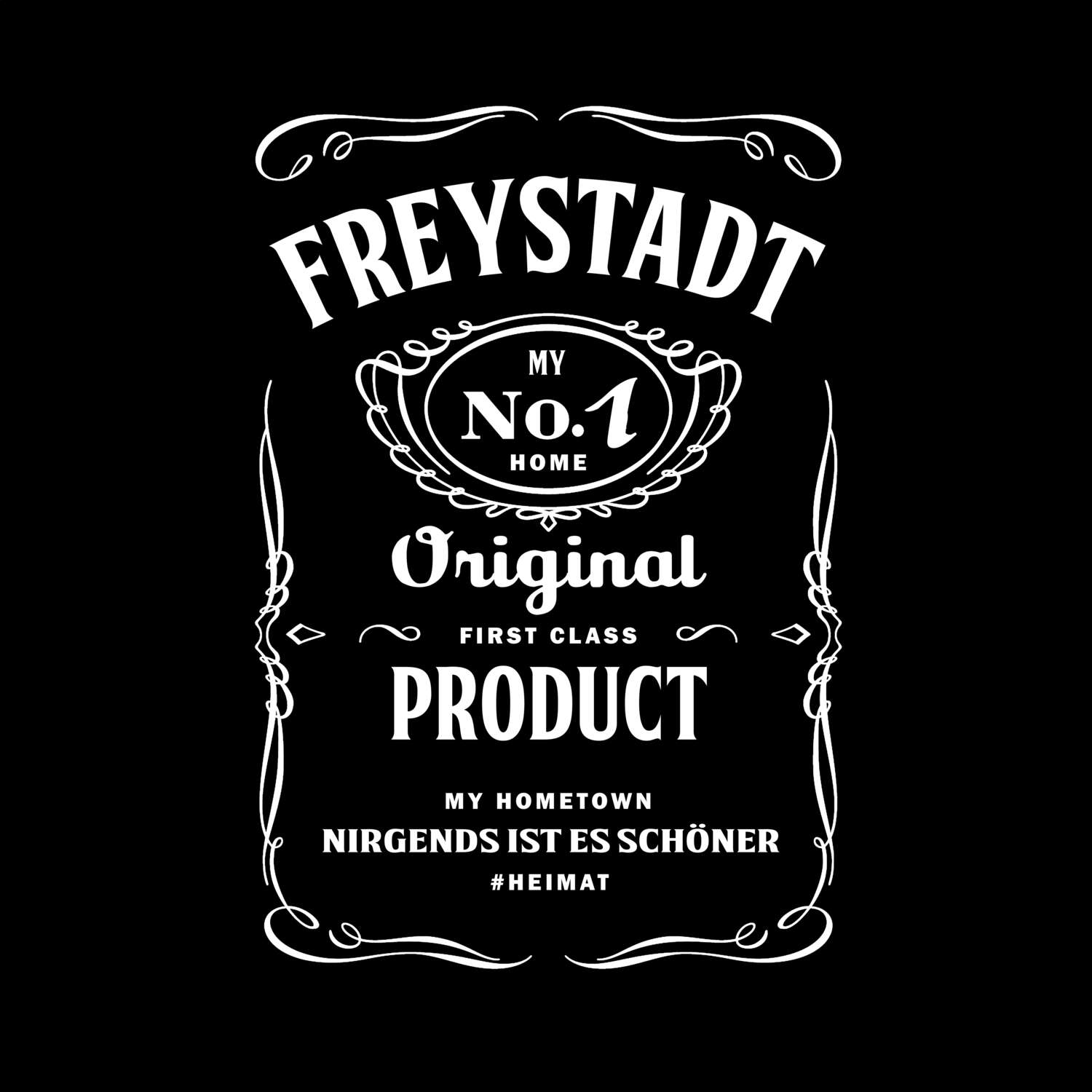 T-Shirt »Jackie« für den Ort »Freystadt«