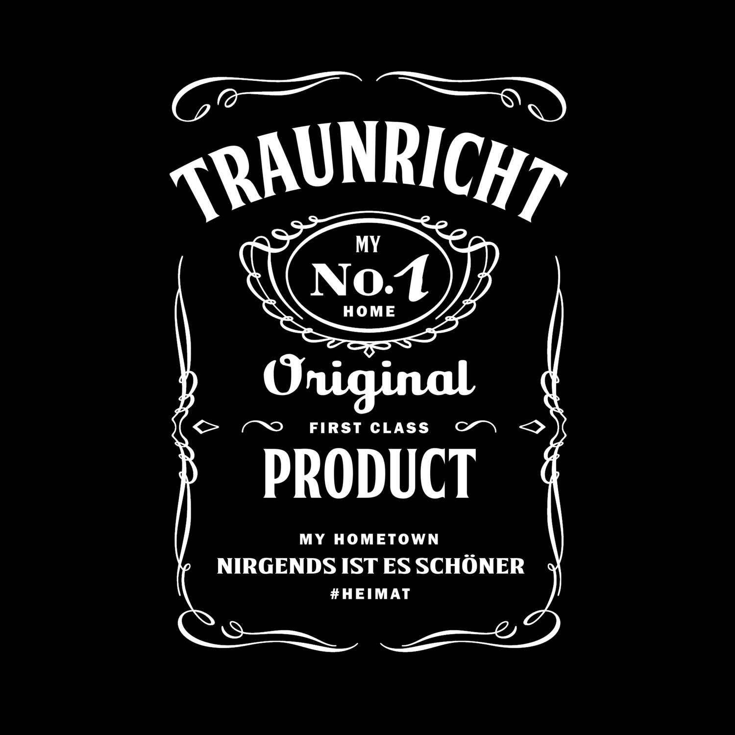 T-Shirt »Jackie« für den Ort »Traunricht«