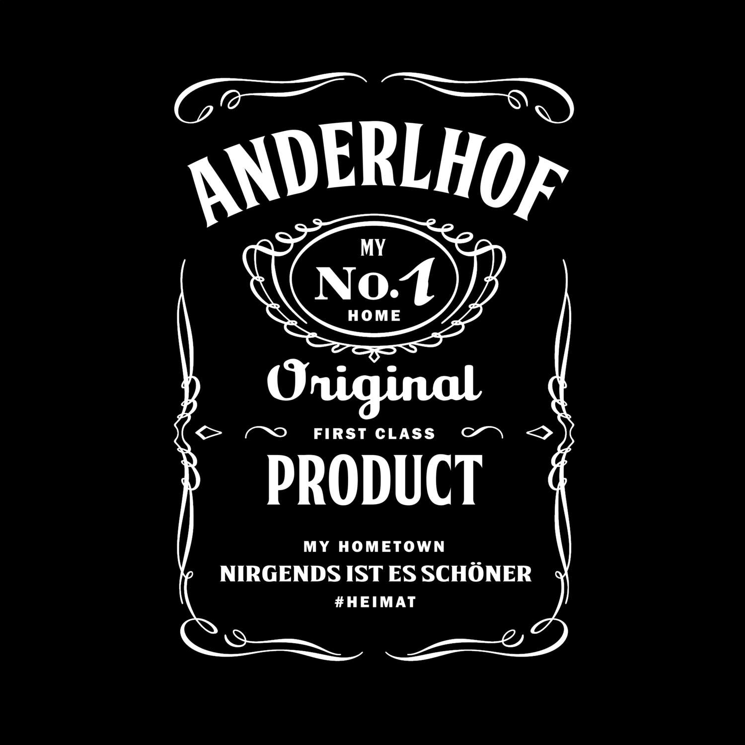 T-Shirt »Jackie« für den Ort »Anderlhof«