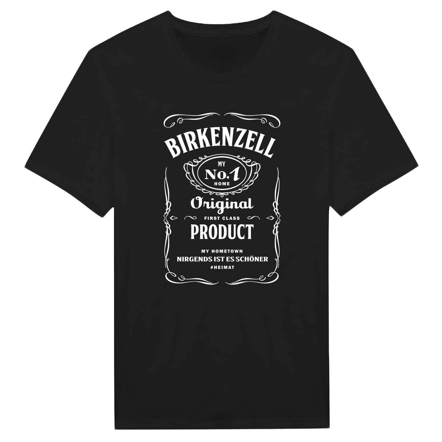 T-Shirt »Jackie« für den Ort »Birkenzell«