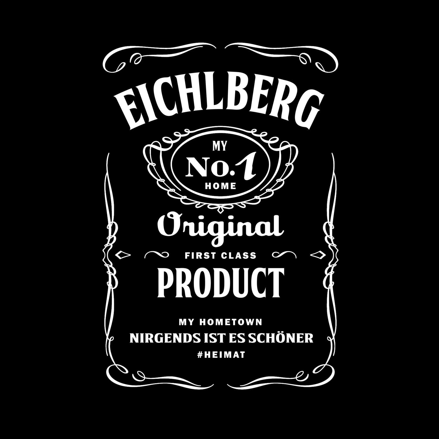 T-Shirt »Jackie« für den Ort »Eichlberg«